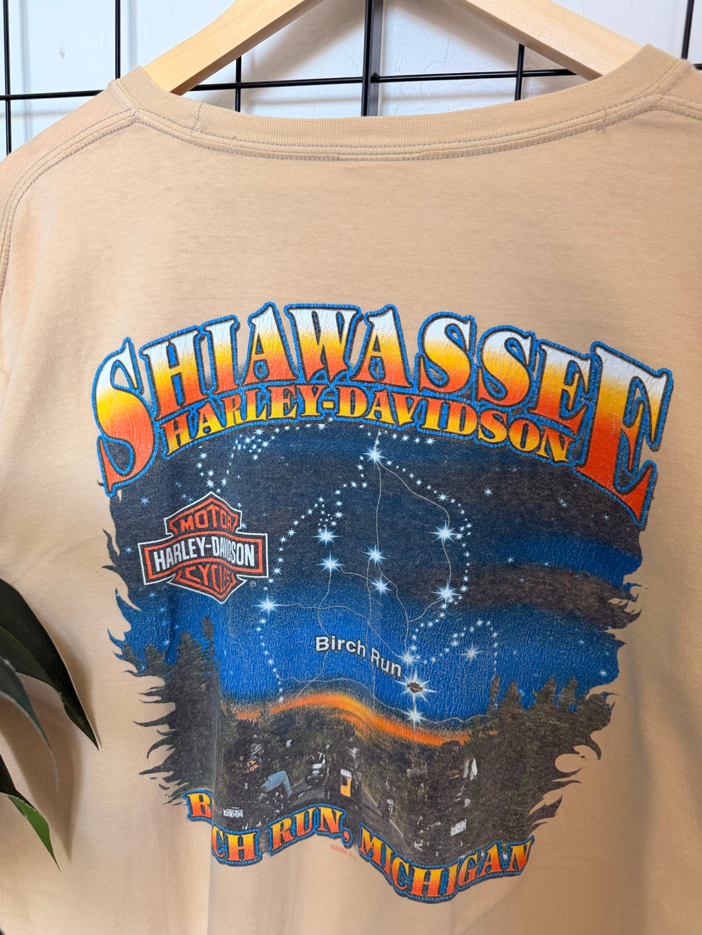 2007 Harley Davidson Shiawassee Michigan longsleeve tee - XL