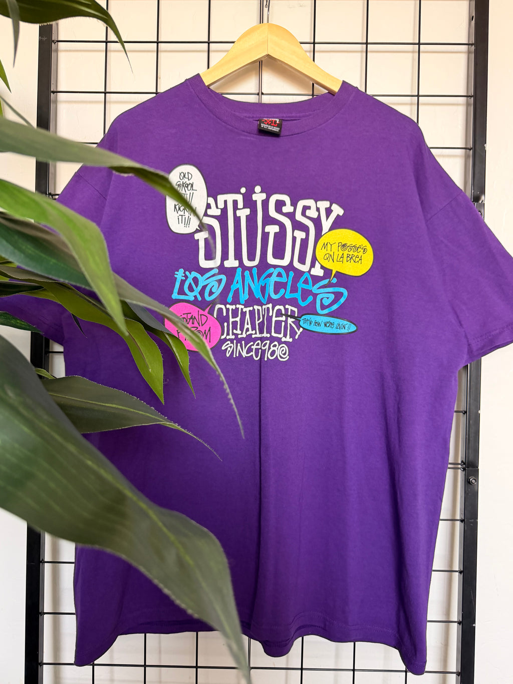 Stussy vintage Los Angeles chapter tee - XL