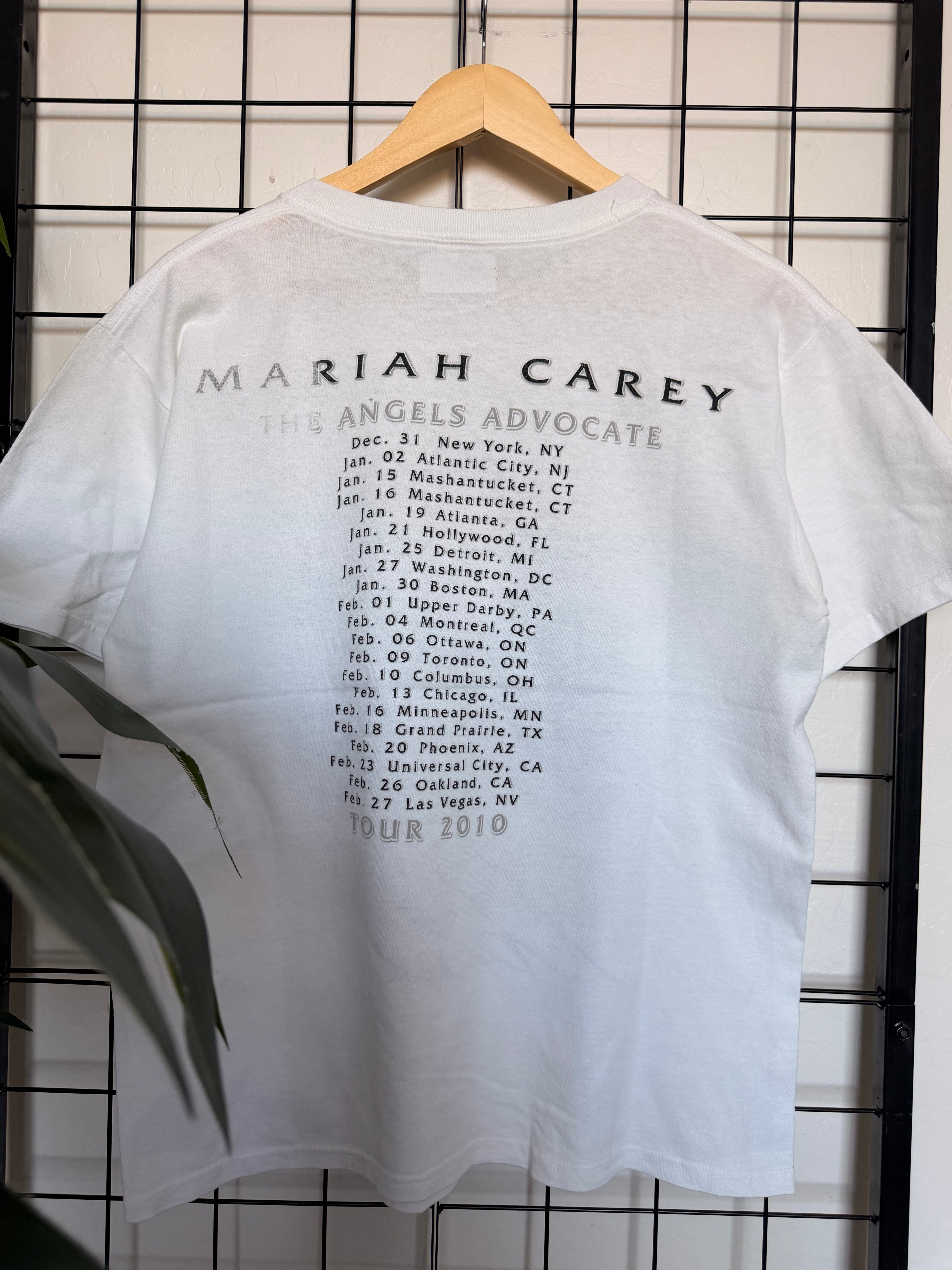 2010 Mariah Carey Angels Advocate tee - M
