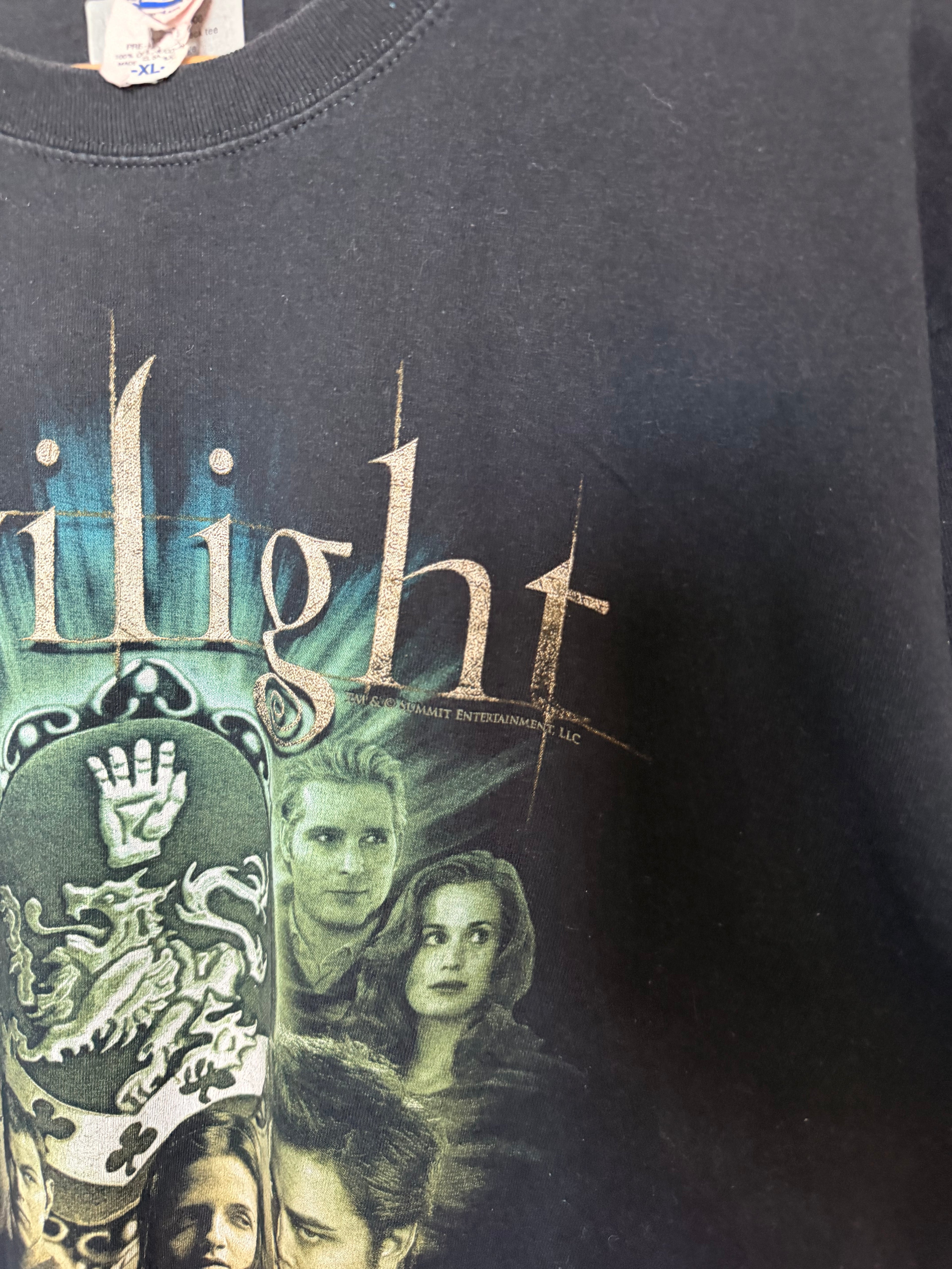 Twilight black promo tee - XL