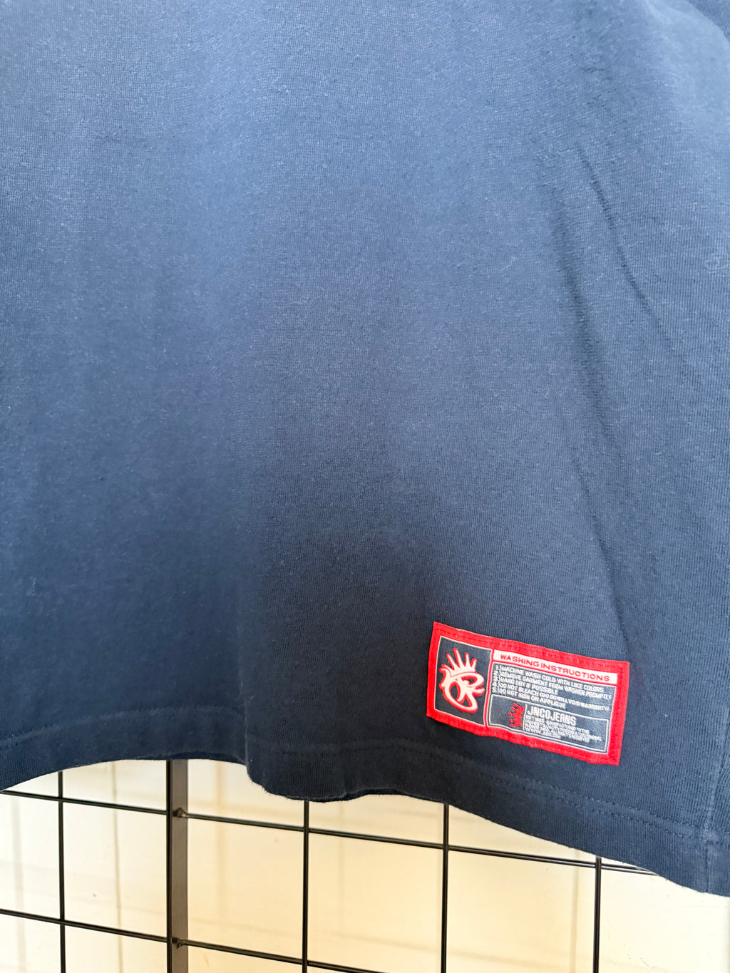 JNCO Jeans crown puff print logo tee - L