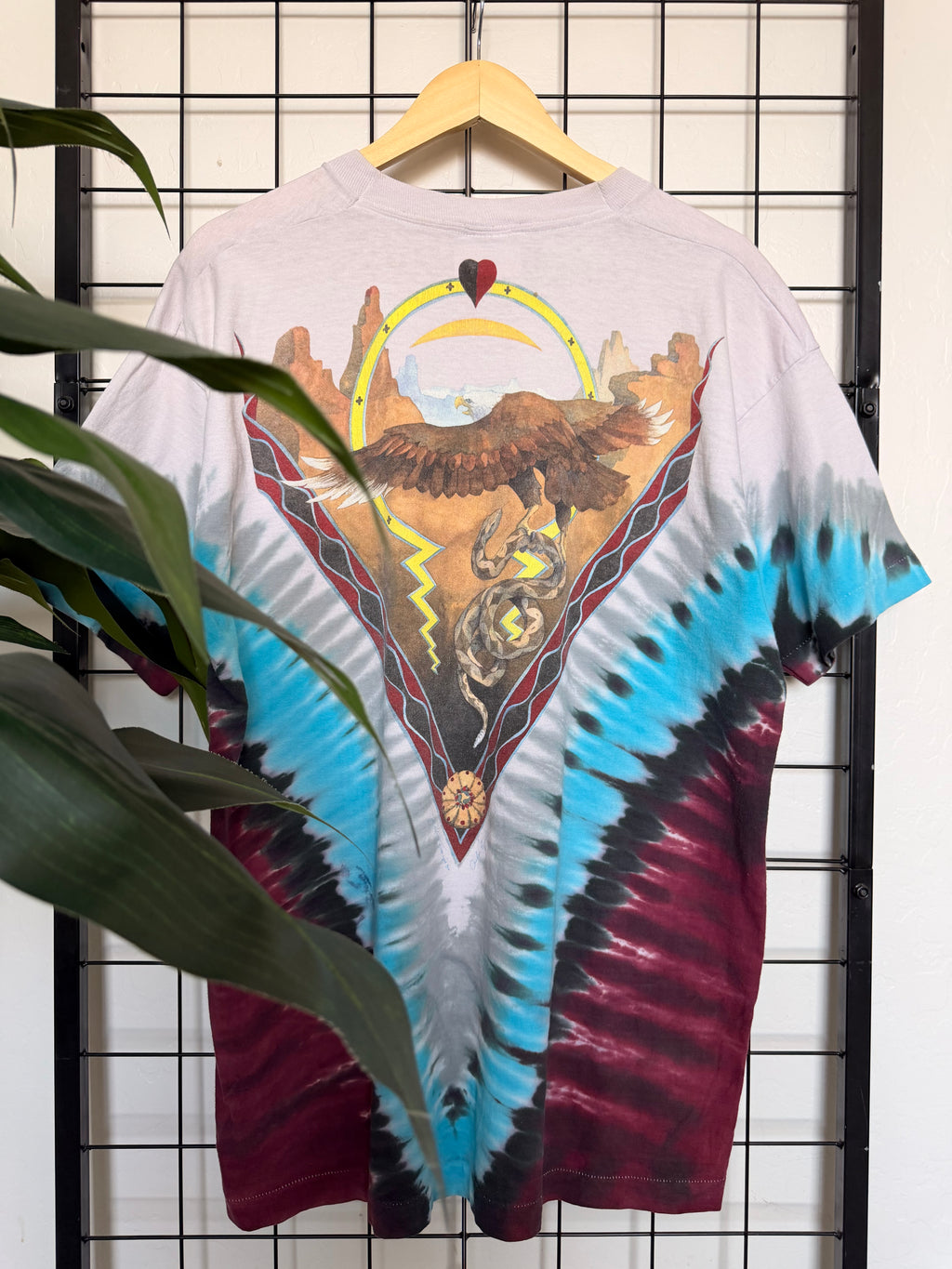 Liquid Blue Bullhead AOP tee - XL