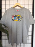 00s Short's doh doh grey tee - L