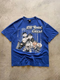 Stussy x Pound blue tee - L