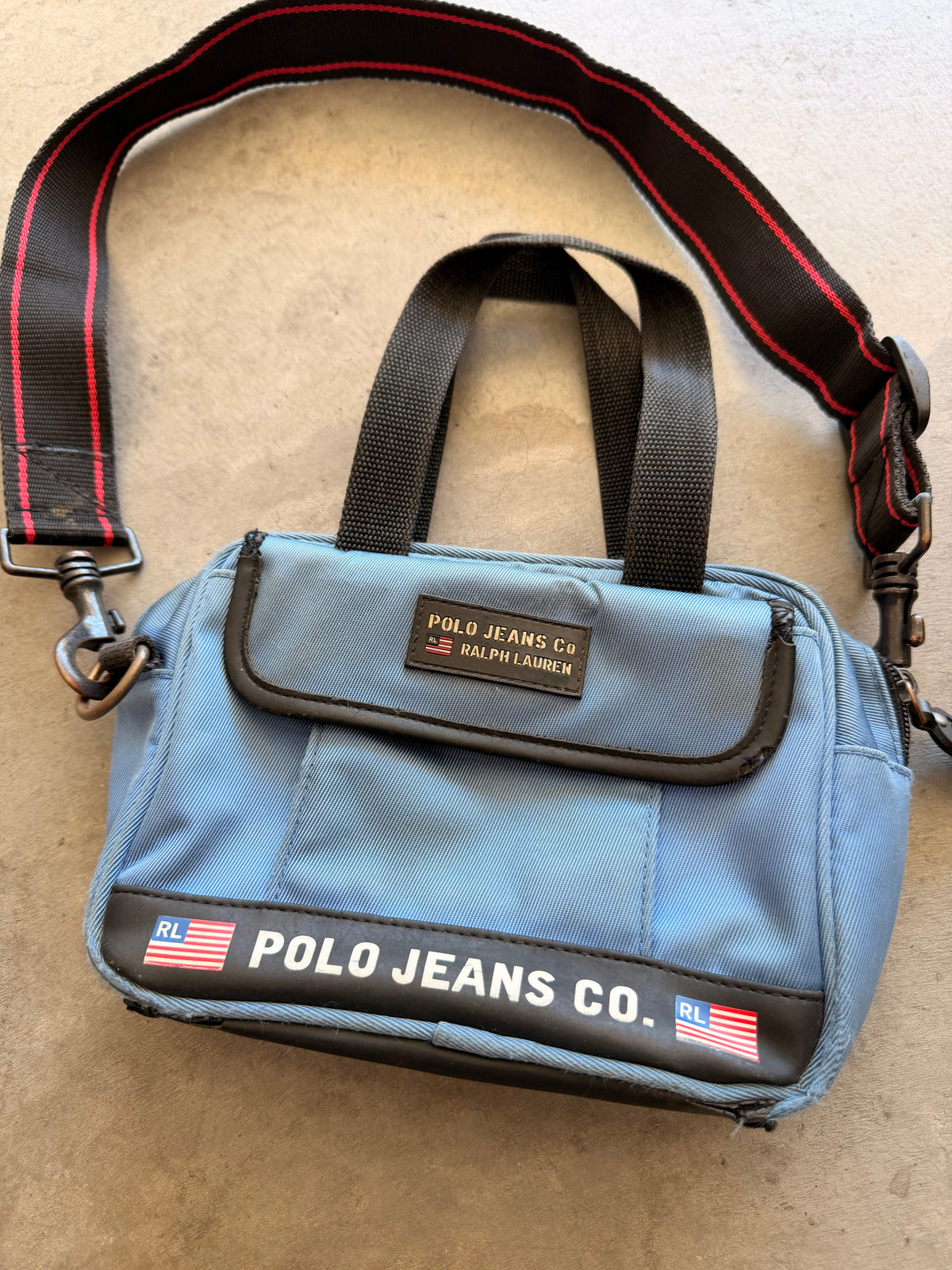 Polo Jeans blue mini bag
