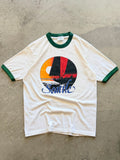 80s Seattle ringer tee - M