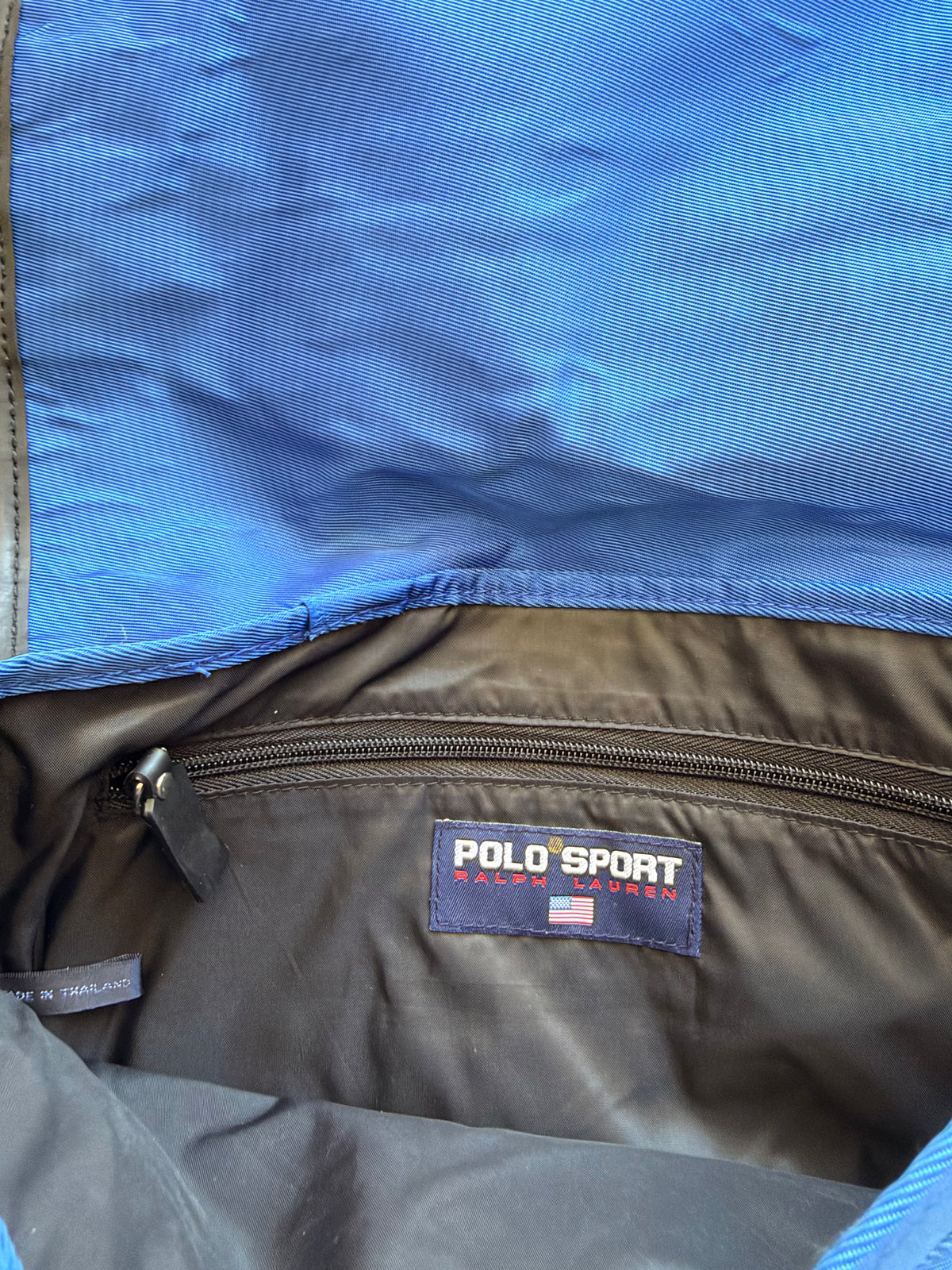 Polo Sport blue messenger bag