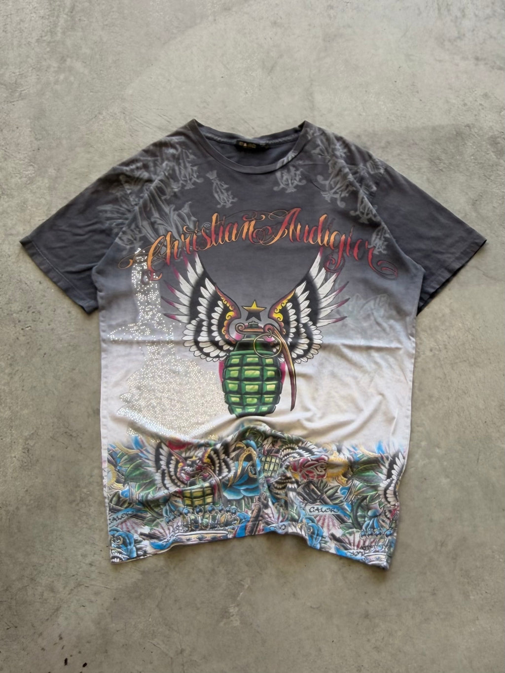 Christian Audigier bedazzled AOP - L