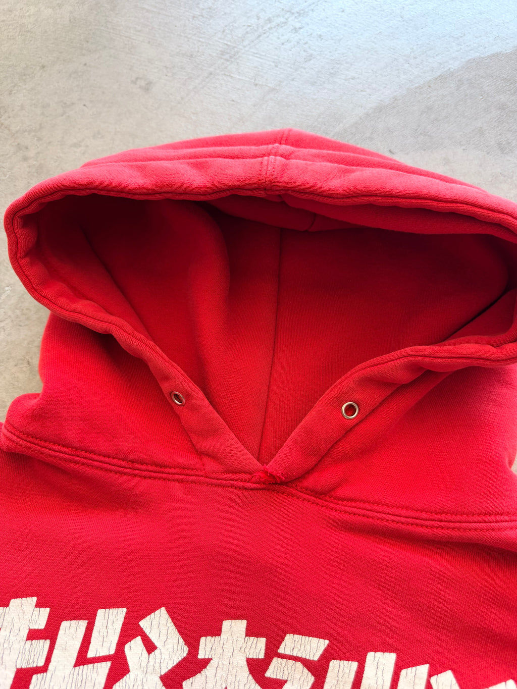 Red Thrasher hoodie - M