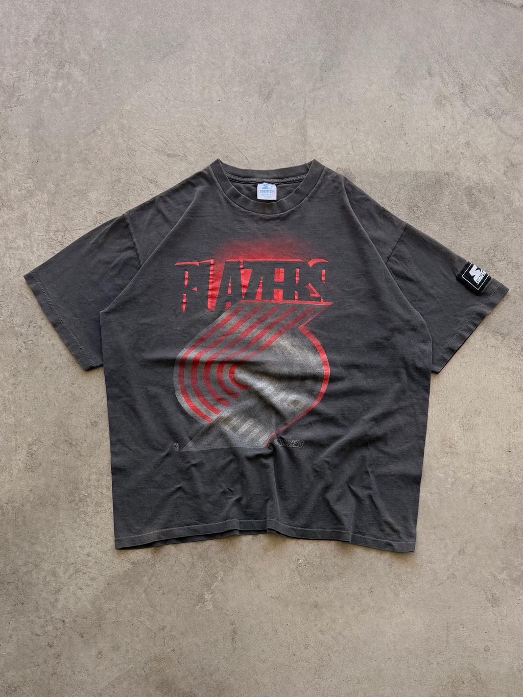 90s Starter Trail Blazers tee - L
