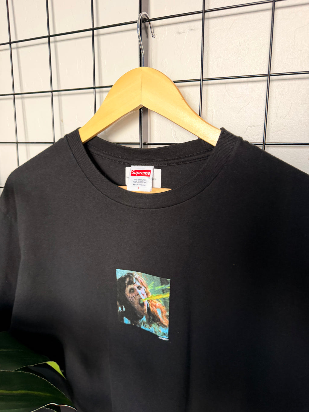 Supreme X Exorcist black ss25 tee - L