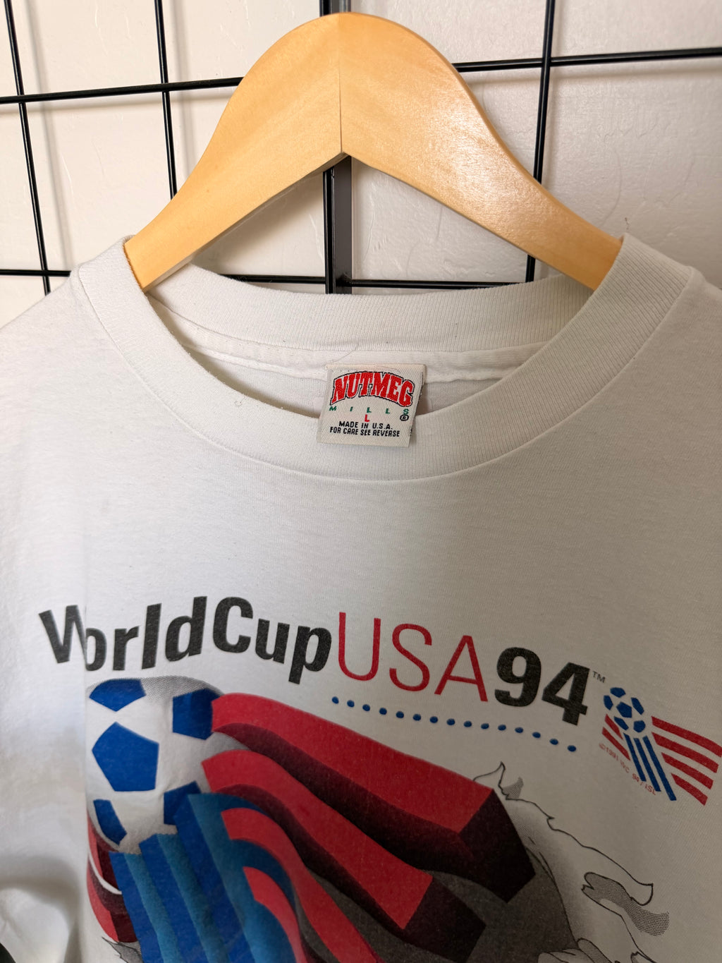 1994 World Cup breakthough Nutmeg tee - L