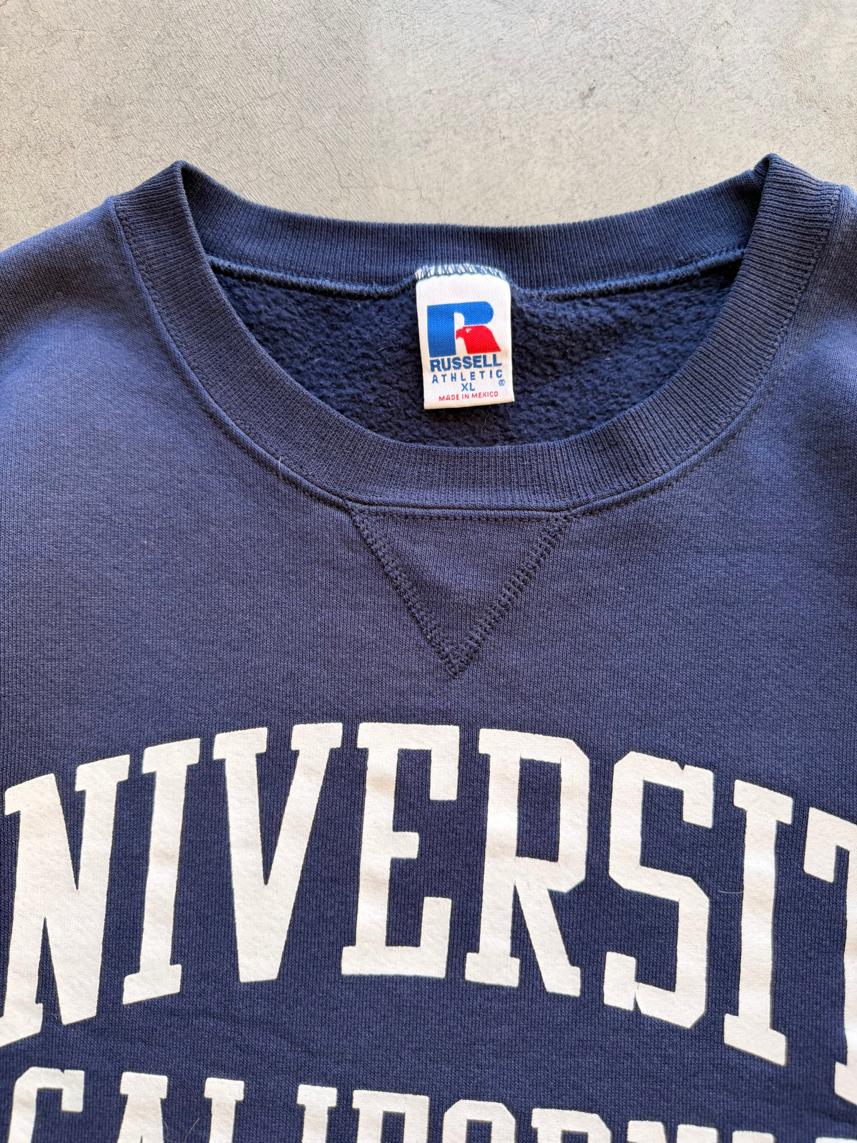 UCSB navy Russell Athletic crewneck - XL