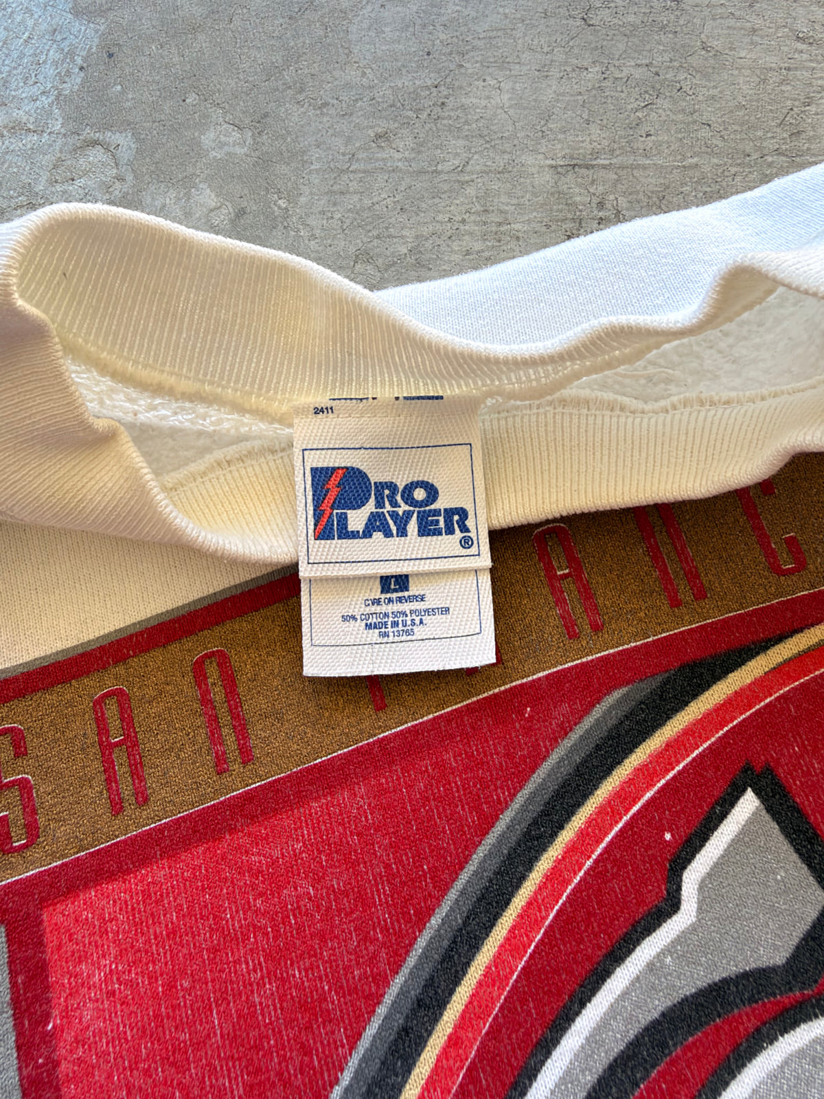 San Francisco 49ers crewneck - L