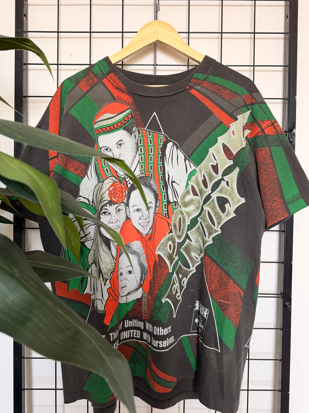 90s Positive family AOP tee - XL