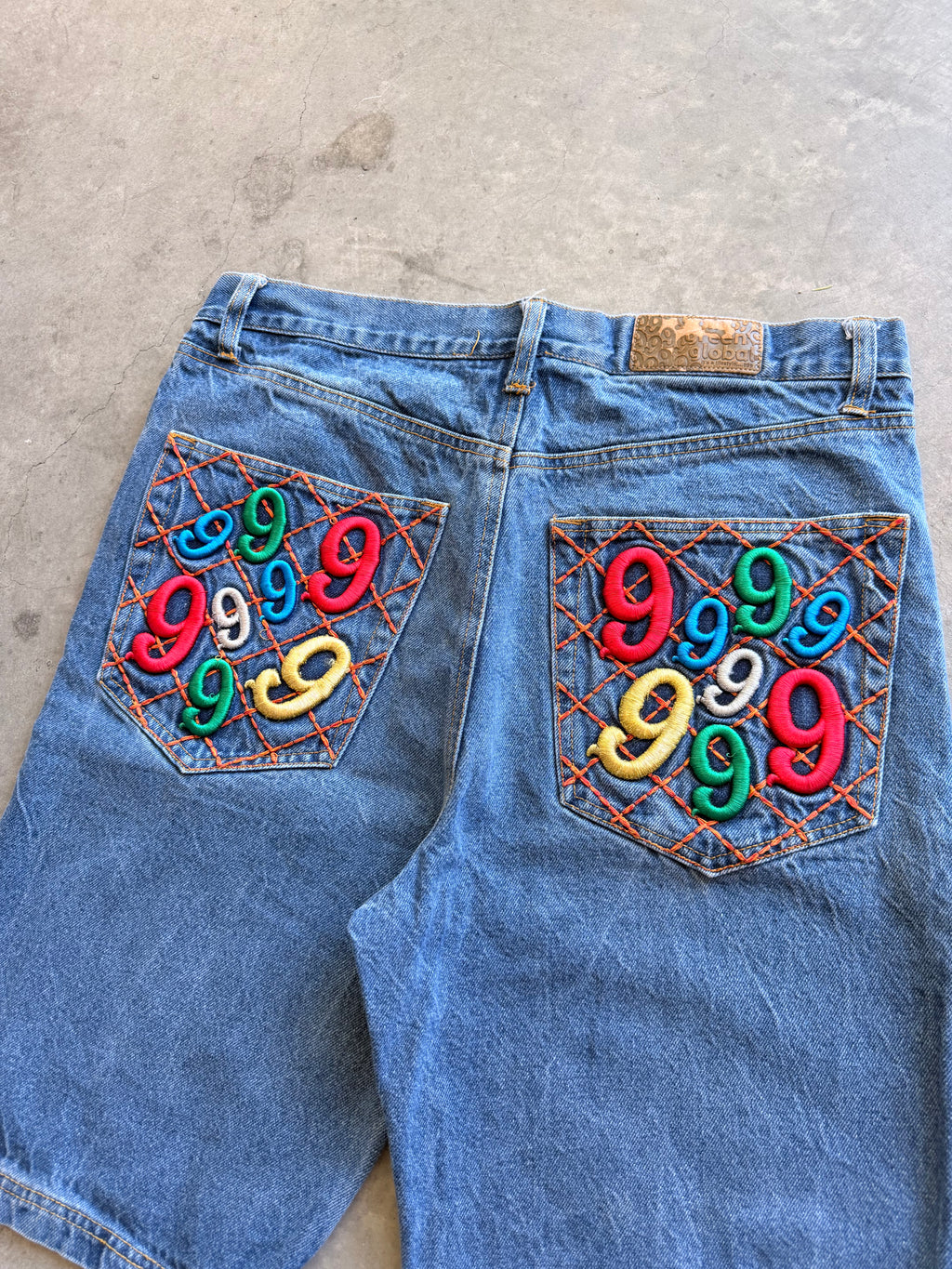 Gino Green Global jorts Sz 34
