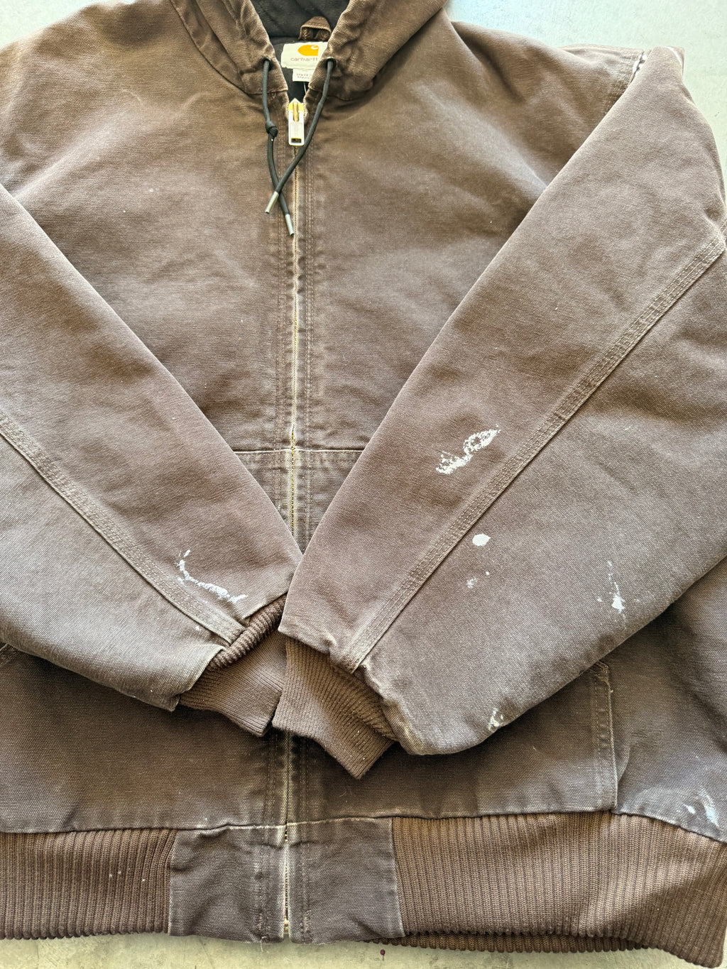 J130 dark brown Carhartt jacket - XL