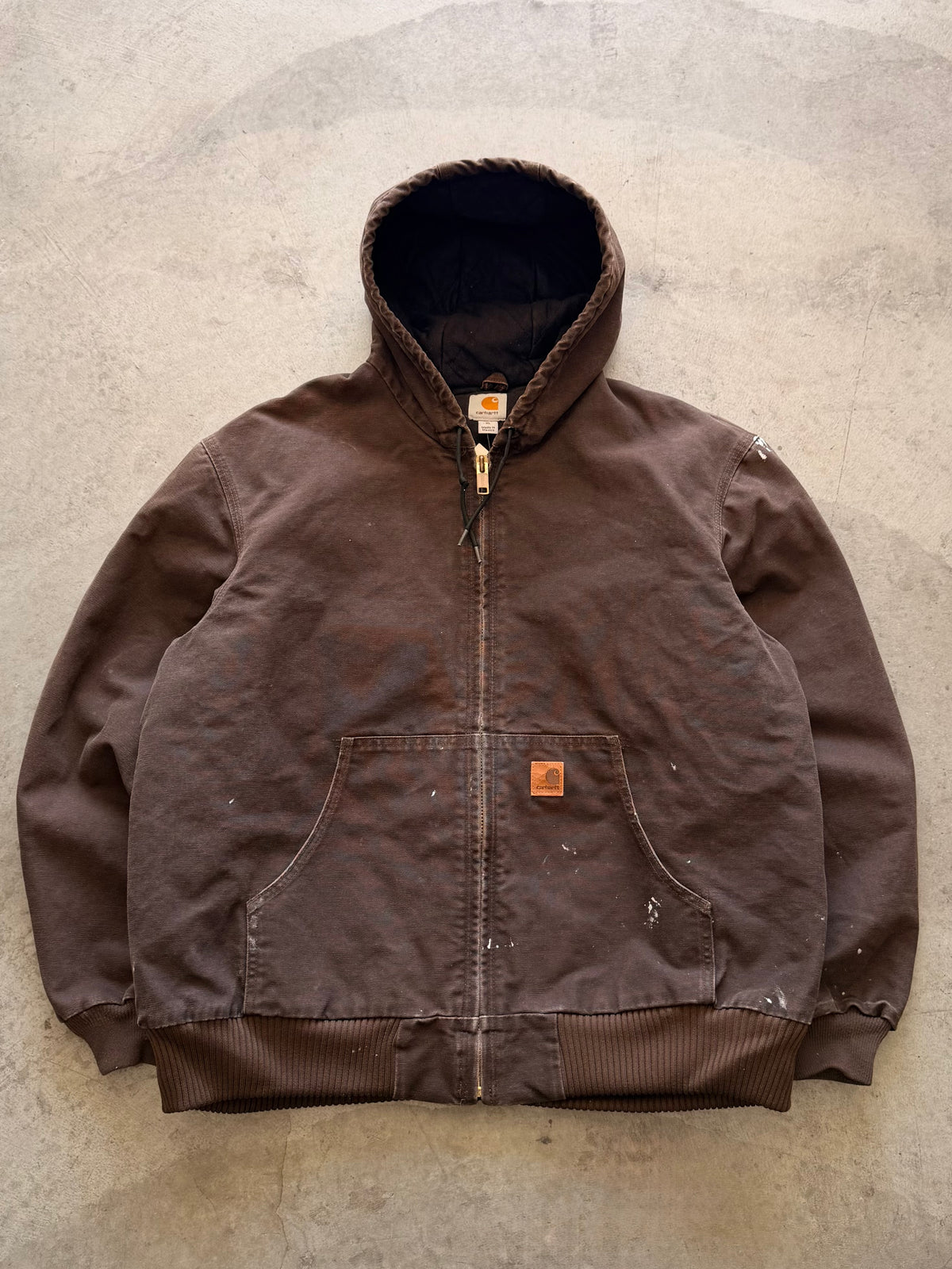 J130 dark brown Carhartt jacket - XL