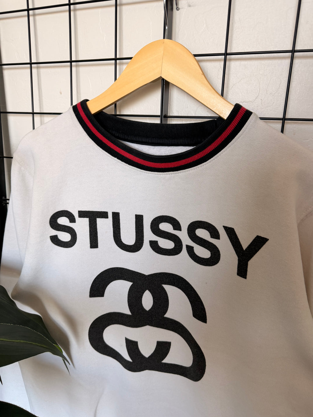 Stussy double S crewneck - L