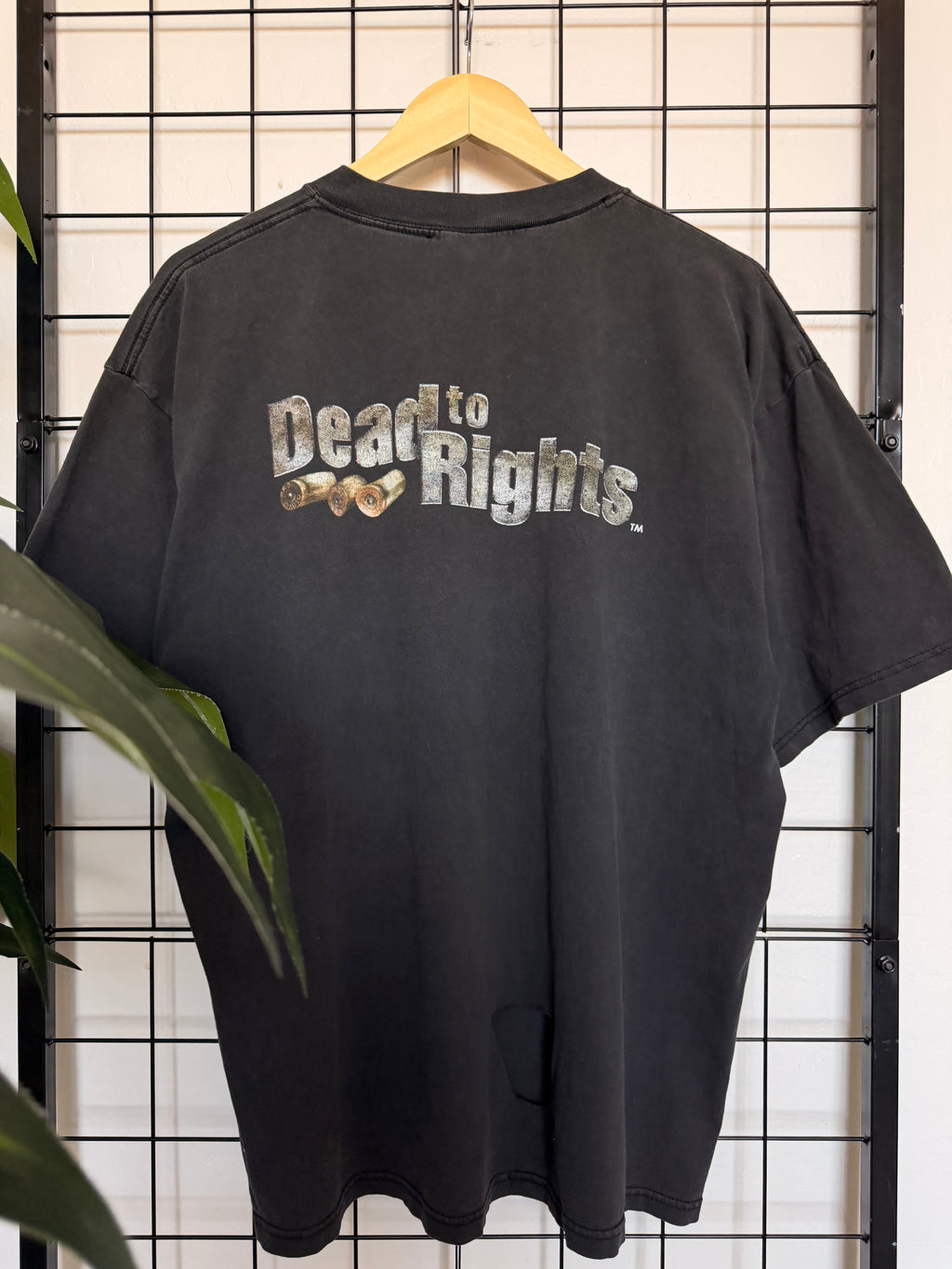 Namco Dead to Rights black tee - L