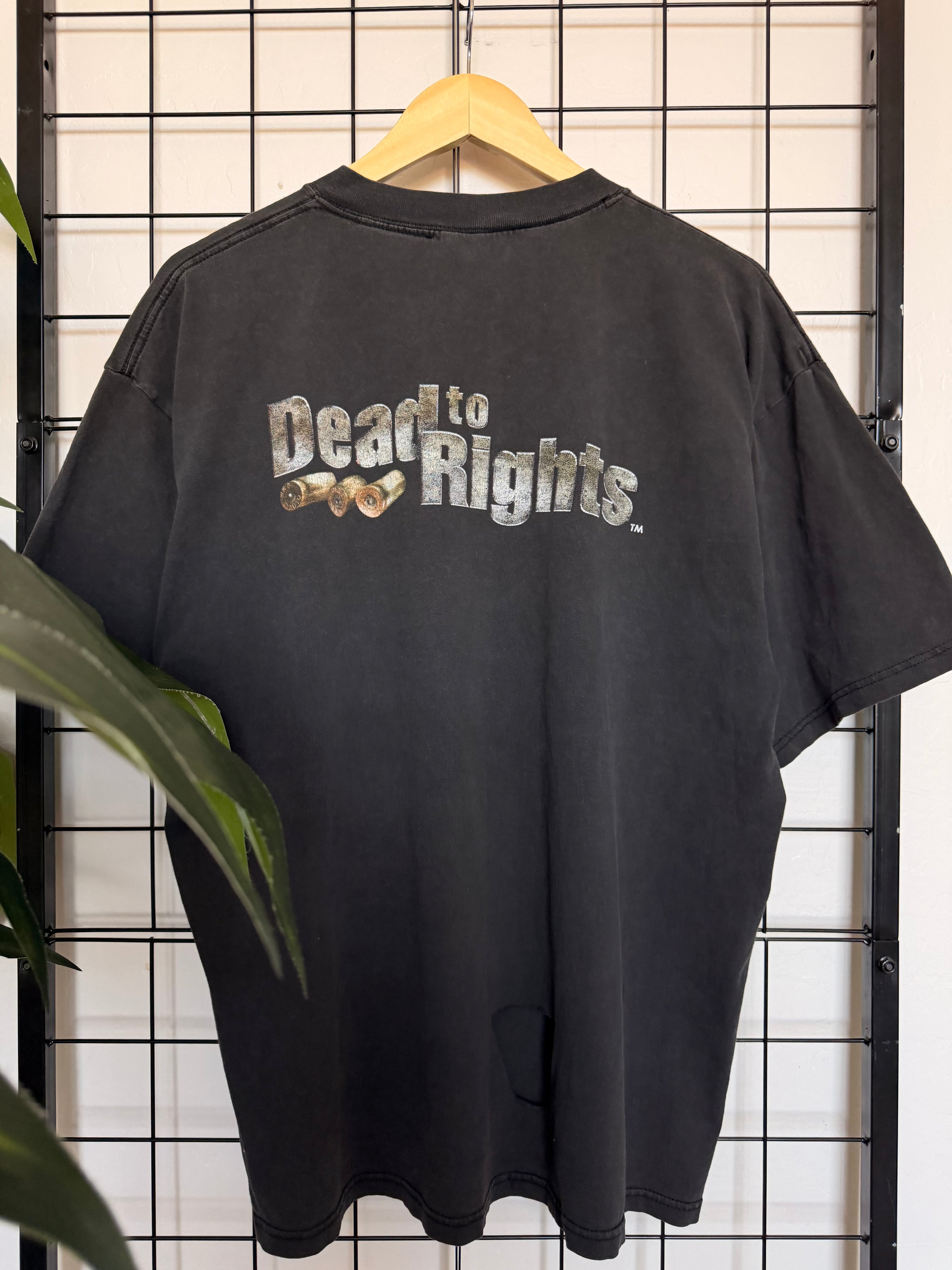 Namco Dead to Rights black tee - L