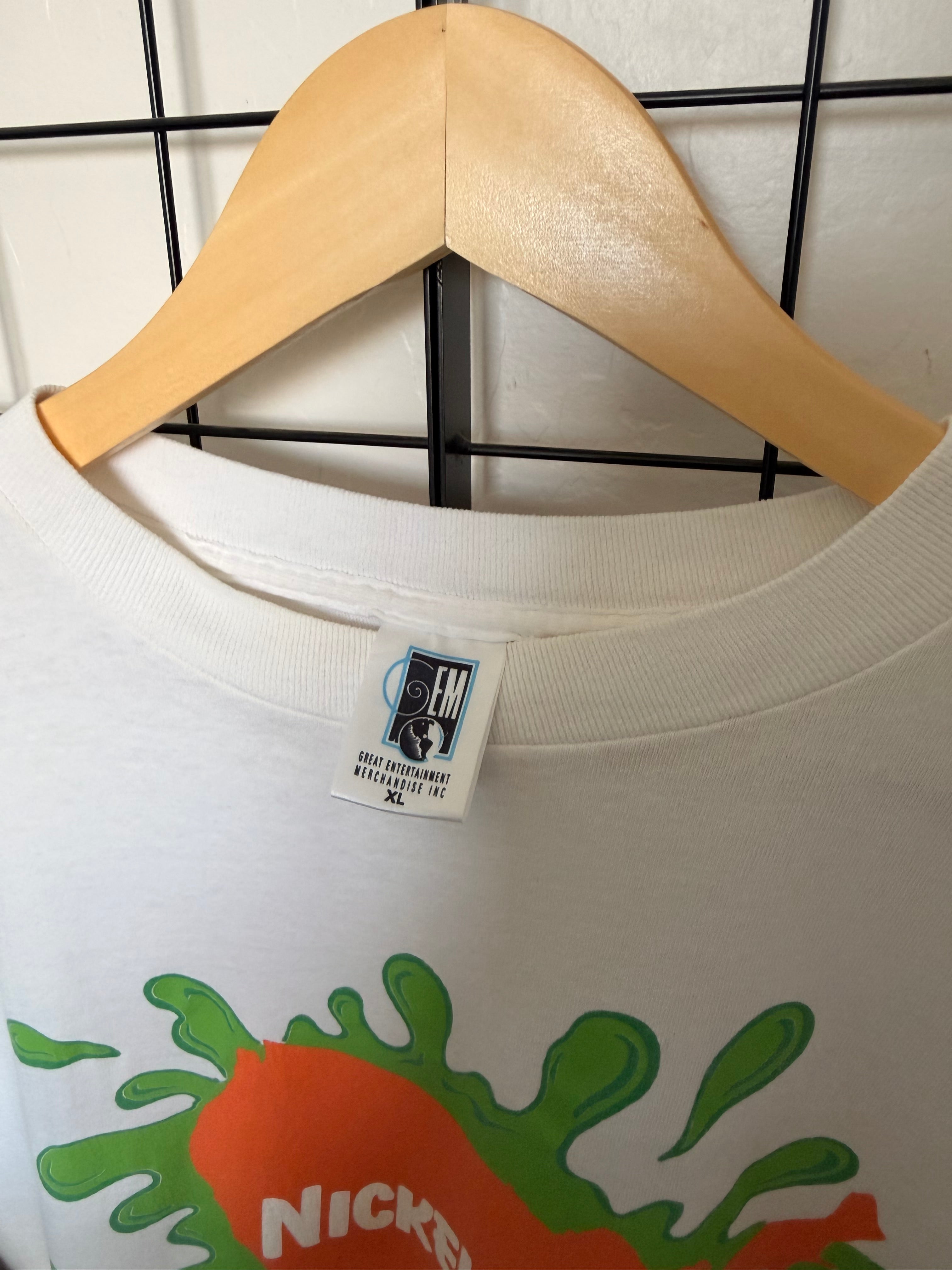 1993 Nickelodeon live tour tee - L