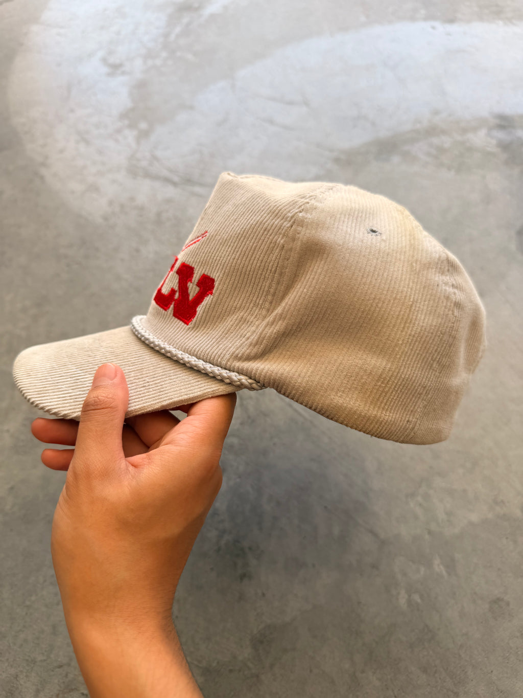 UNLV corduroy hat