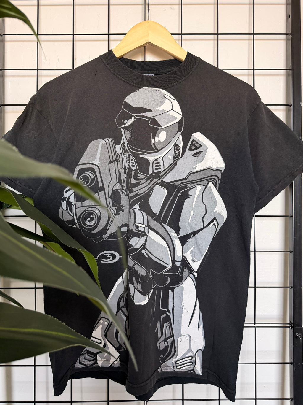 Halo big graphic print tee - M