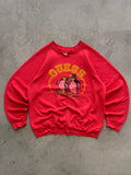 80s Guess penguin distressed crewneck - M