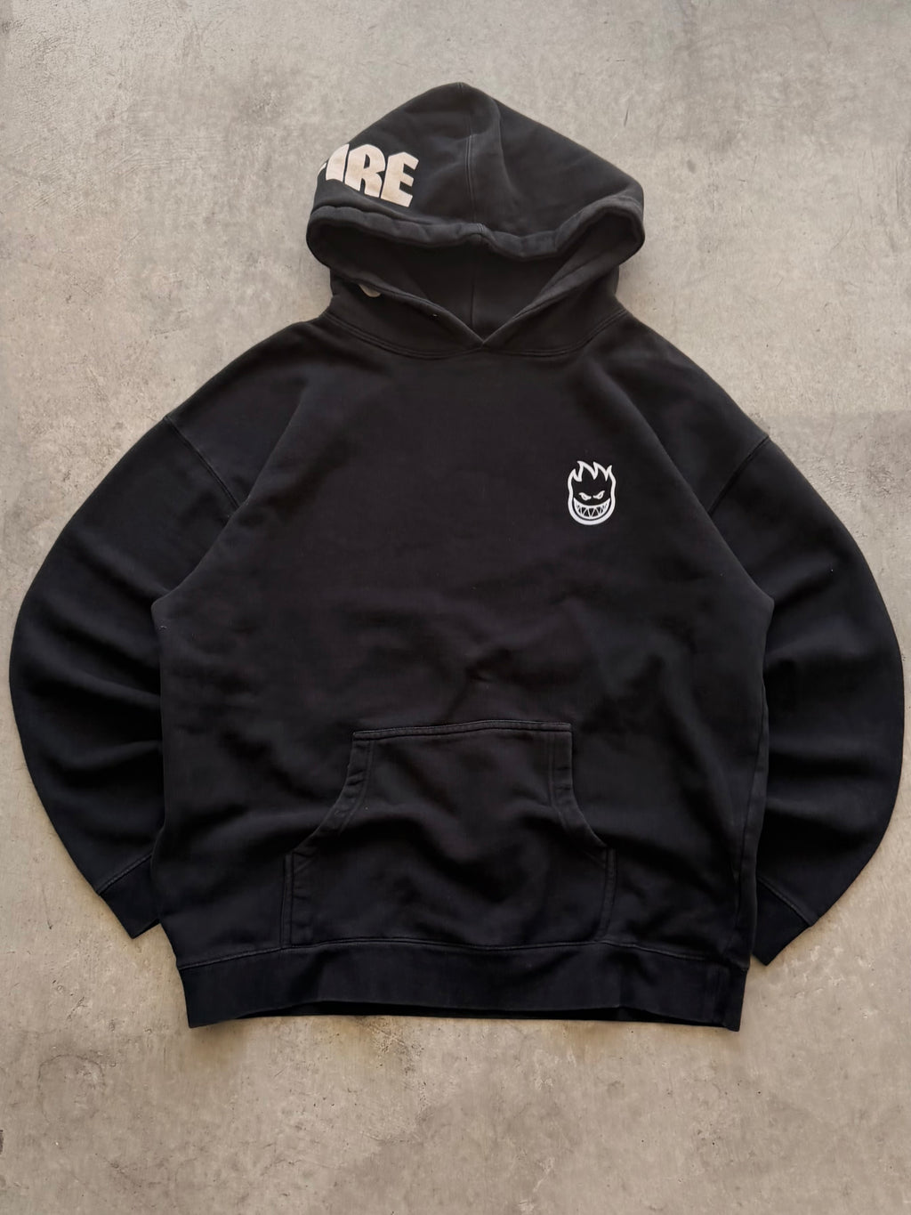 Spitfire black hoodie - XL