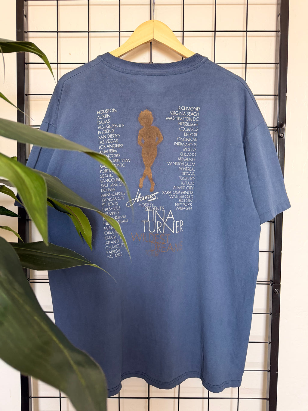 Tina Turner Wildest Dreams 90s tour tee - XL