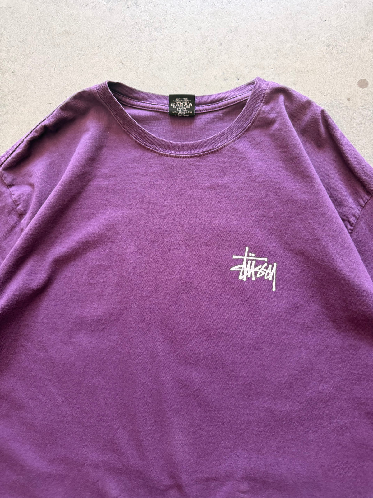 Stussy basic logo long sleeve - XL