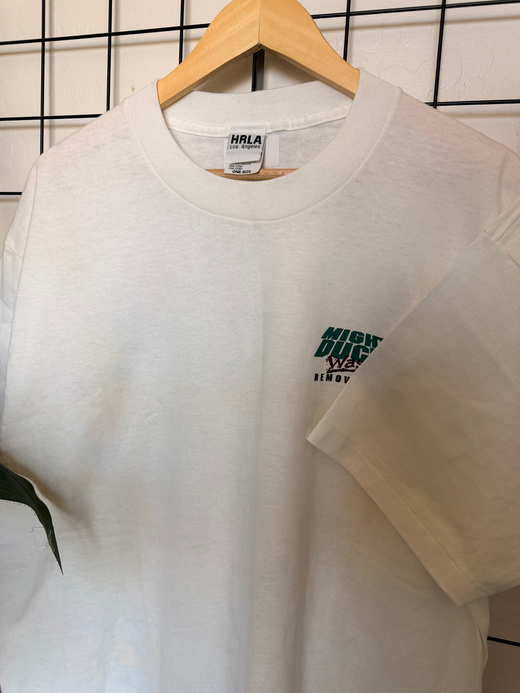 Mighty Ducks Signatures white tee - XL
