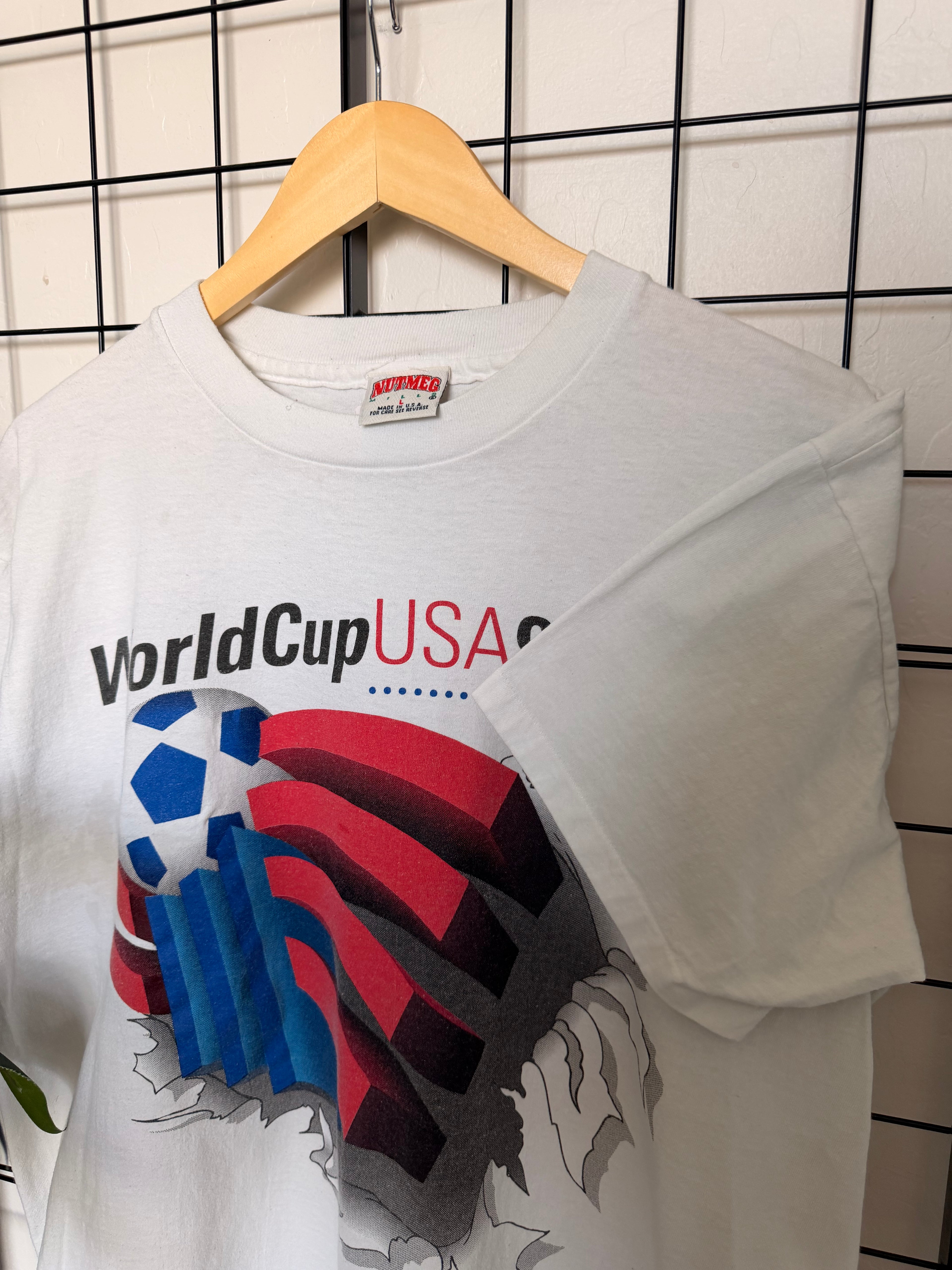 1994 World Cup breakthough Nutmeg tee - L