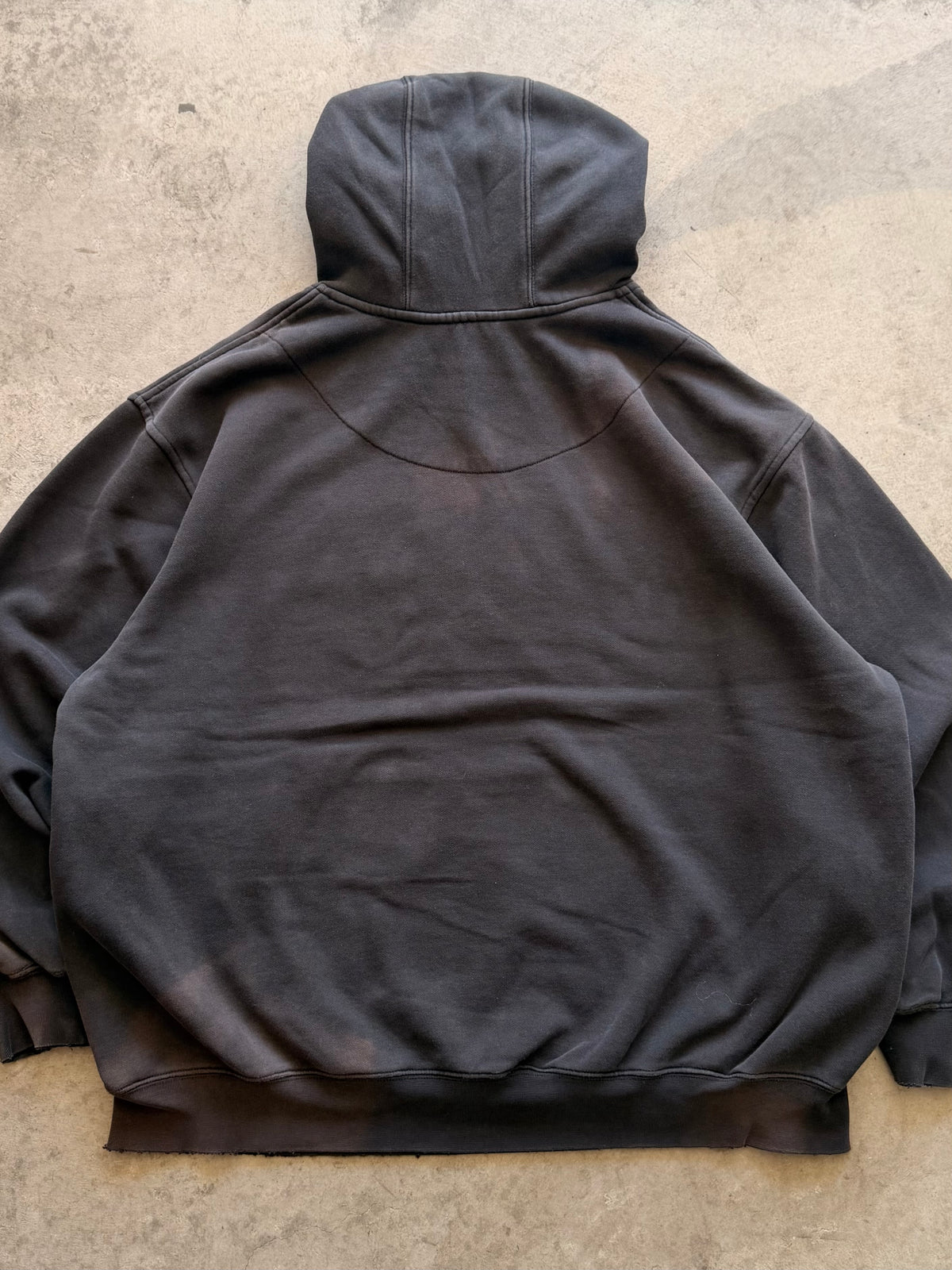 Vintage black Nike hoodie - XL