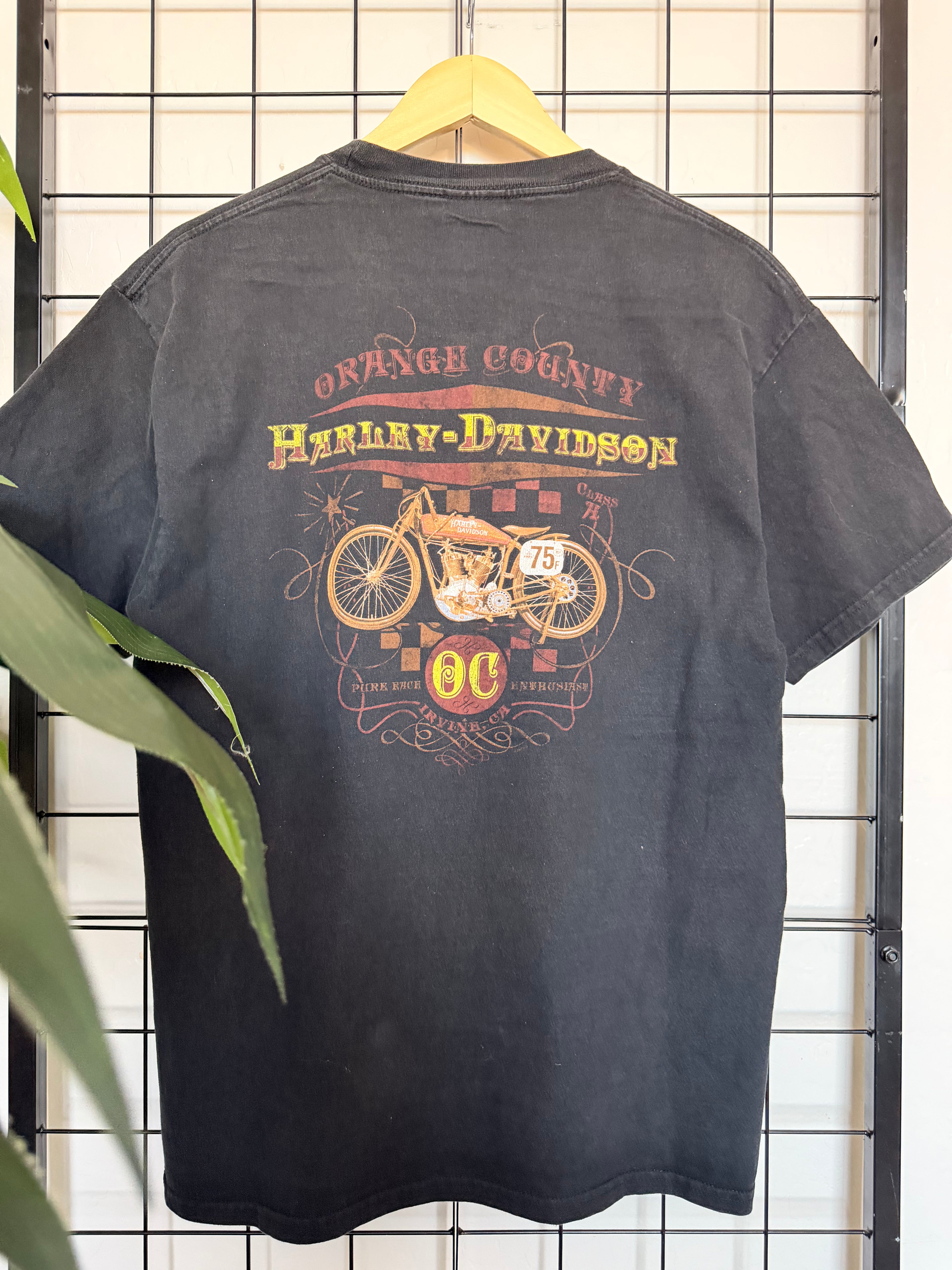 2008 Harley Davidson Viper Snake tee - L