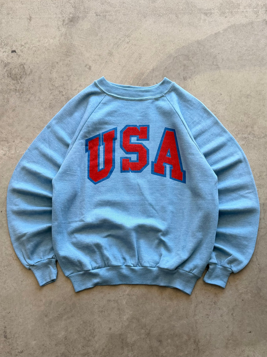 80s USA crewneck - M