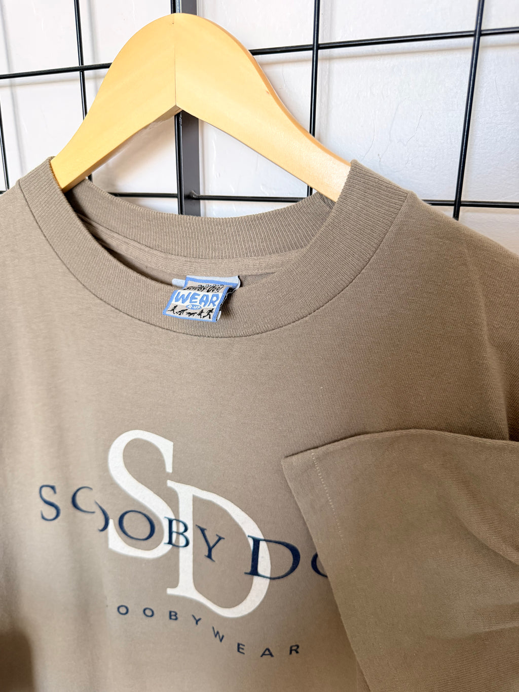 90s Scoobywear big face tee - M