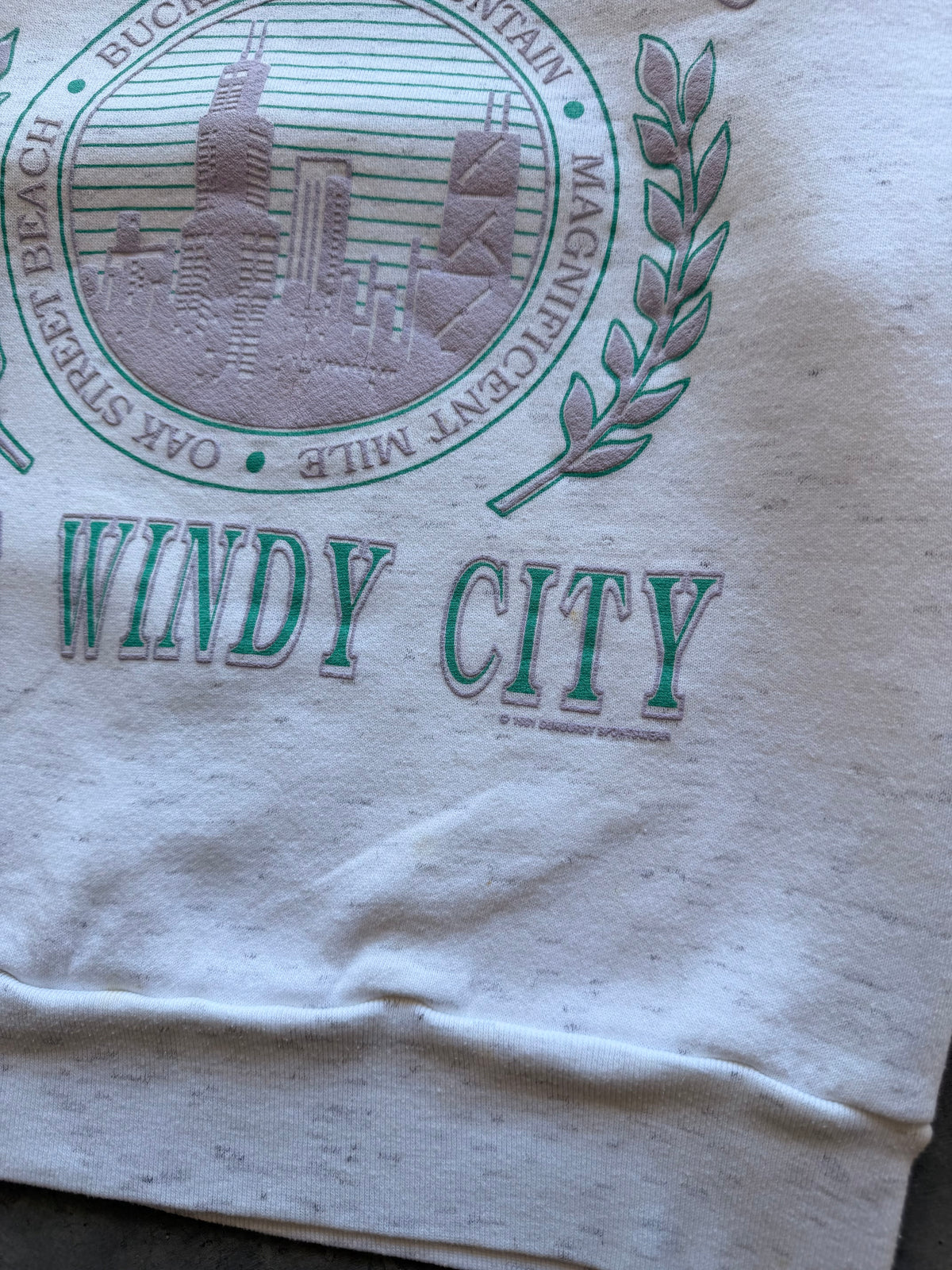 90s Chicago crewneck - S