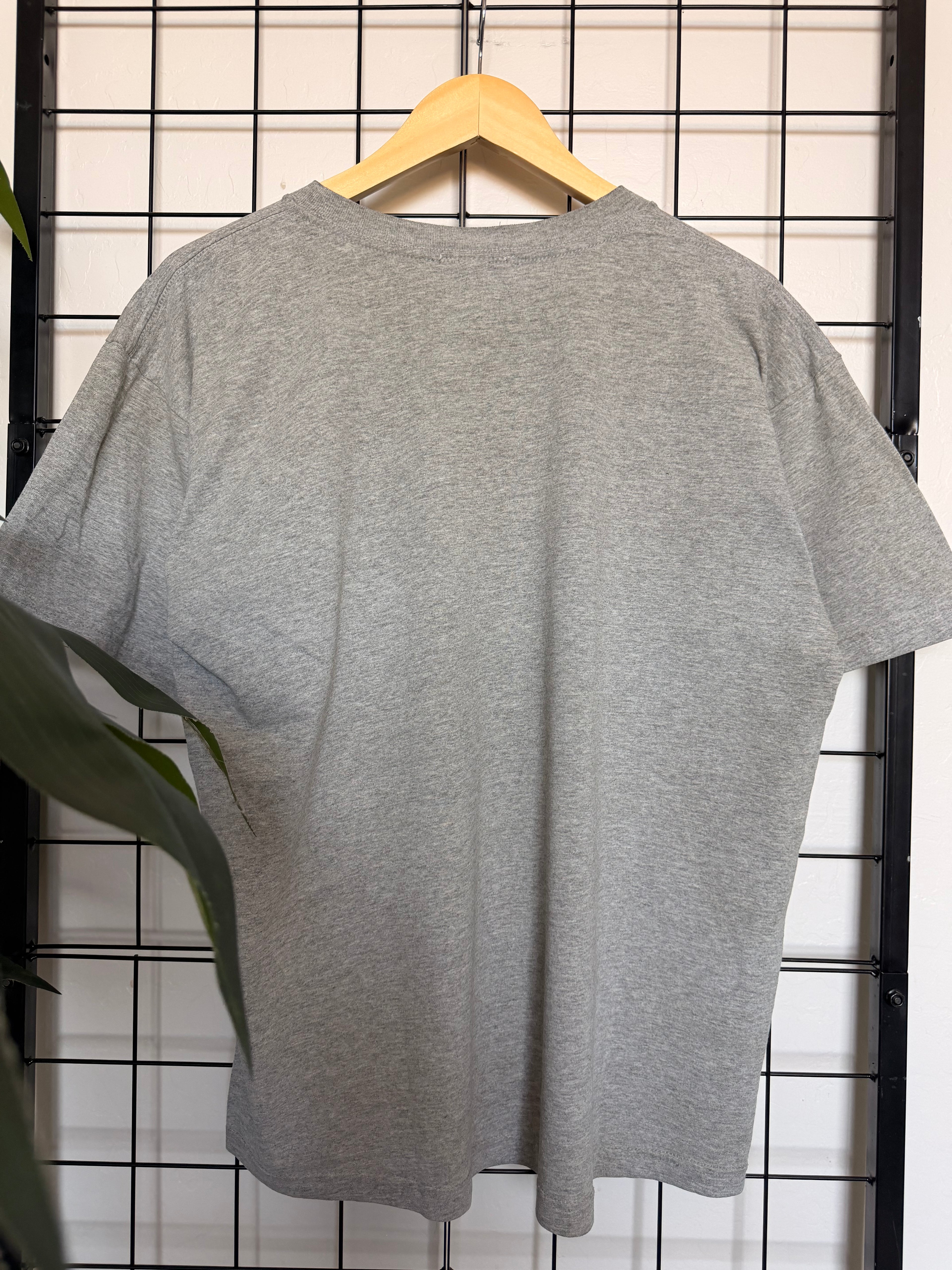 00s Short's doh doh grey tee - L