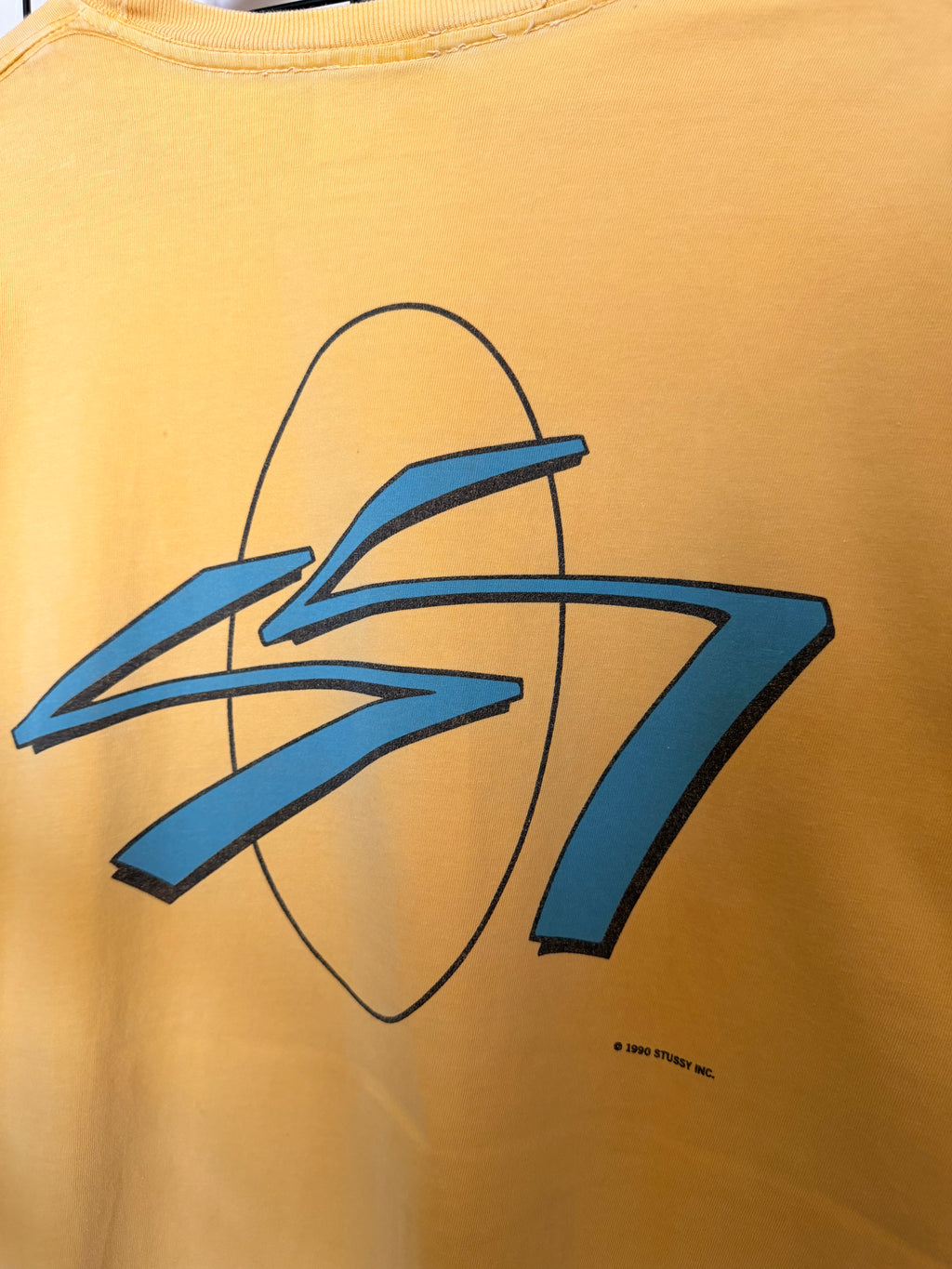 1990 Stussy double S tee - L