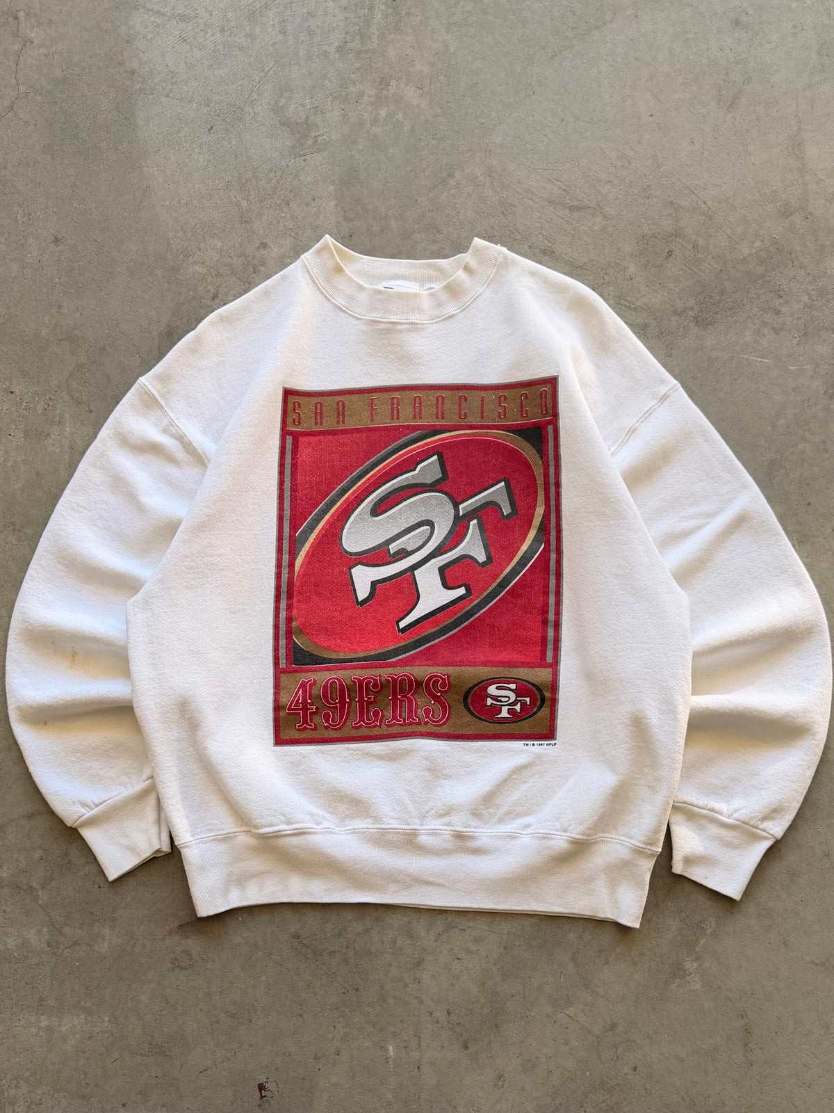 San Francisco 49ers crewneck - L
