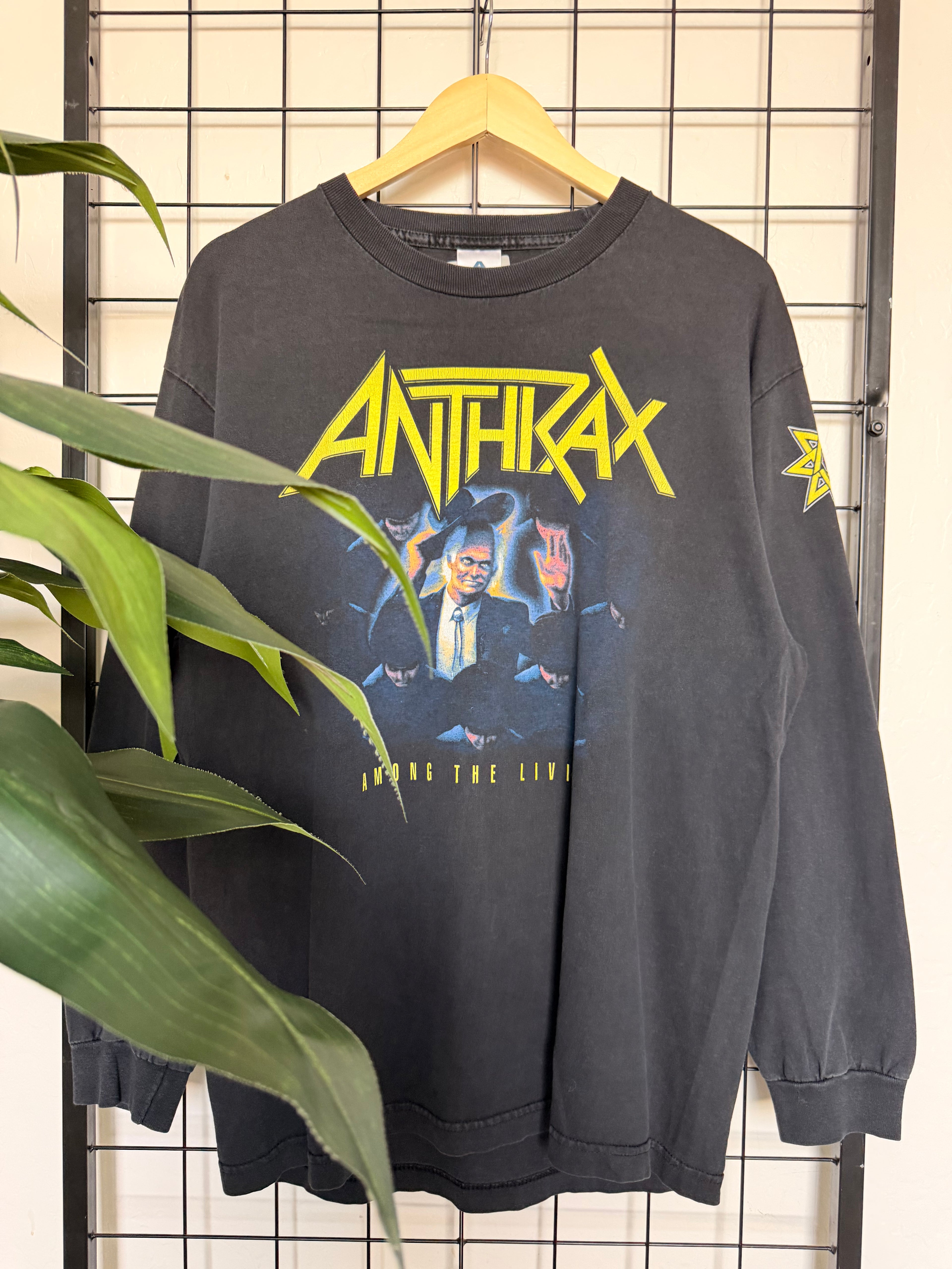 Anthrax Among the Living long sleeve tee - L