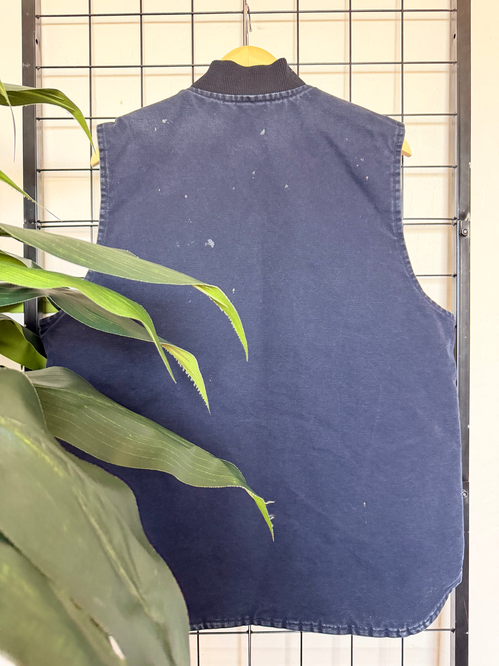 2004 Carhartt VO2 MDT navy vest - L