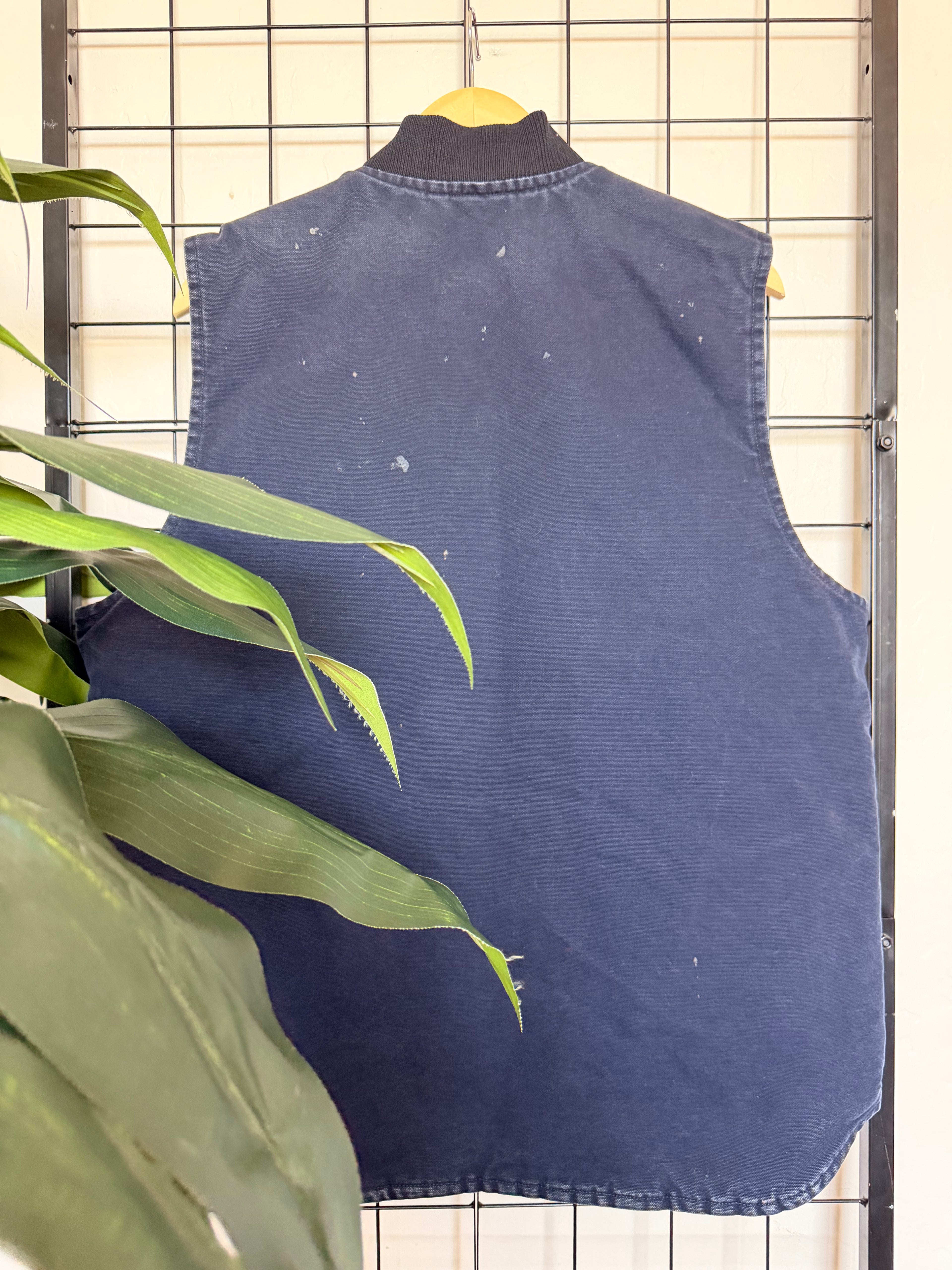 2004 Carhartt VO2 MDT navy vest - L