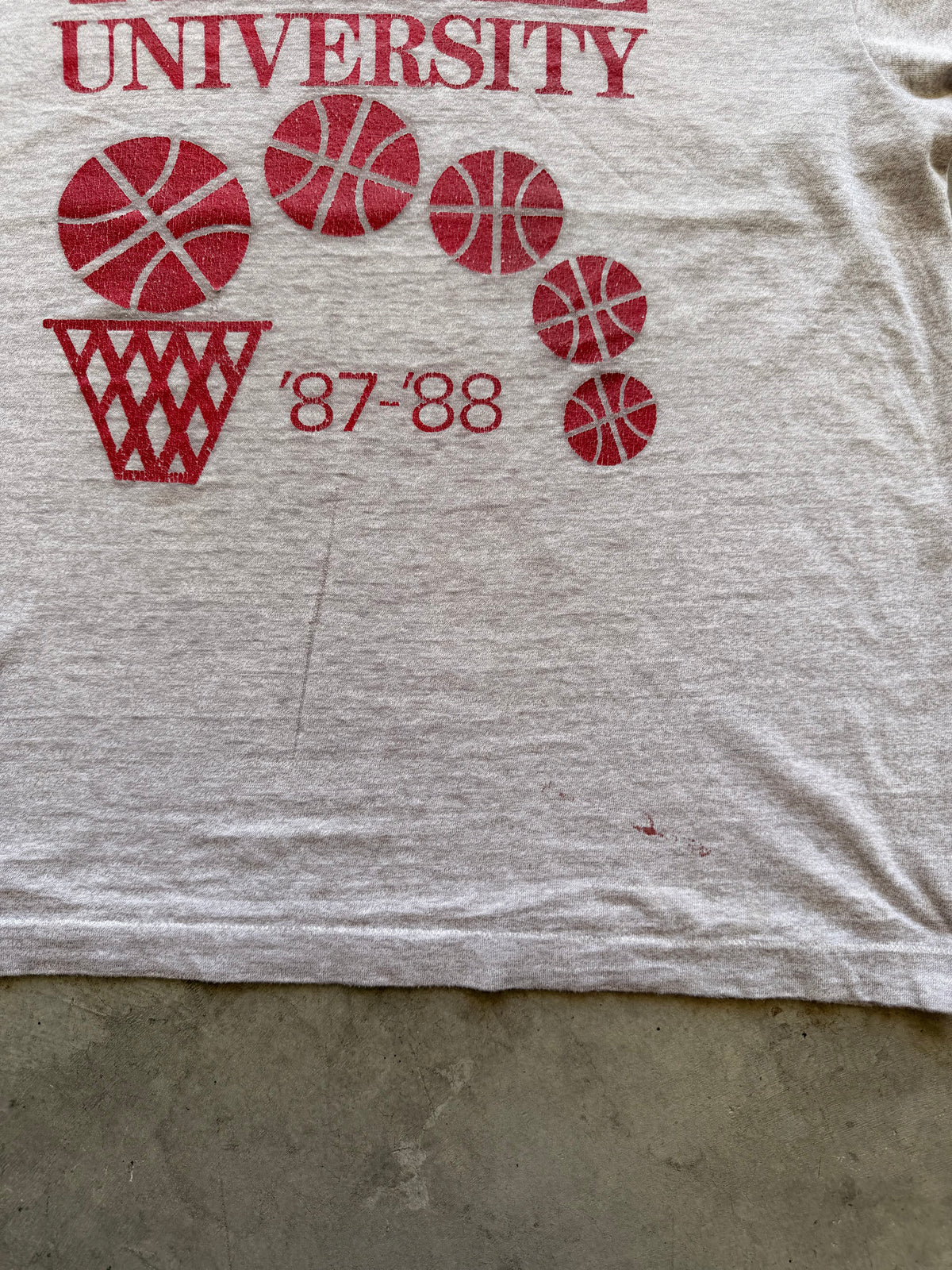 80s Temple University tee - M