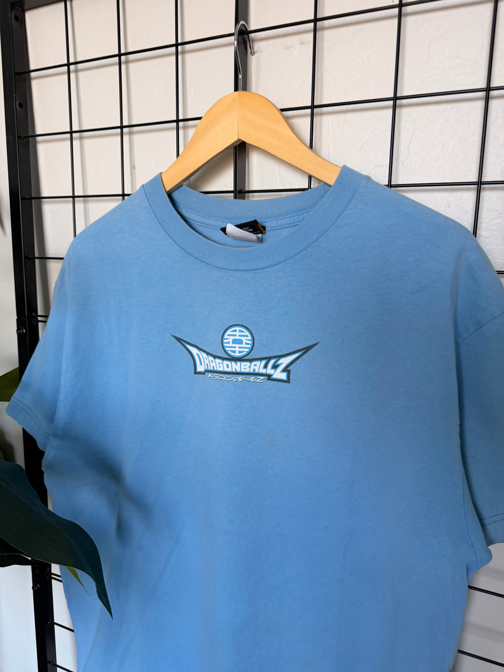2002 Dragon Ball Z Goku blue tee - L