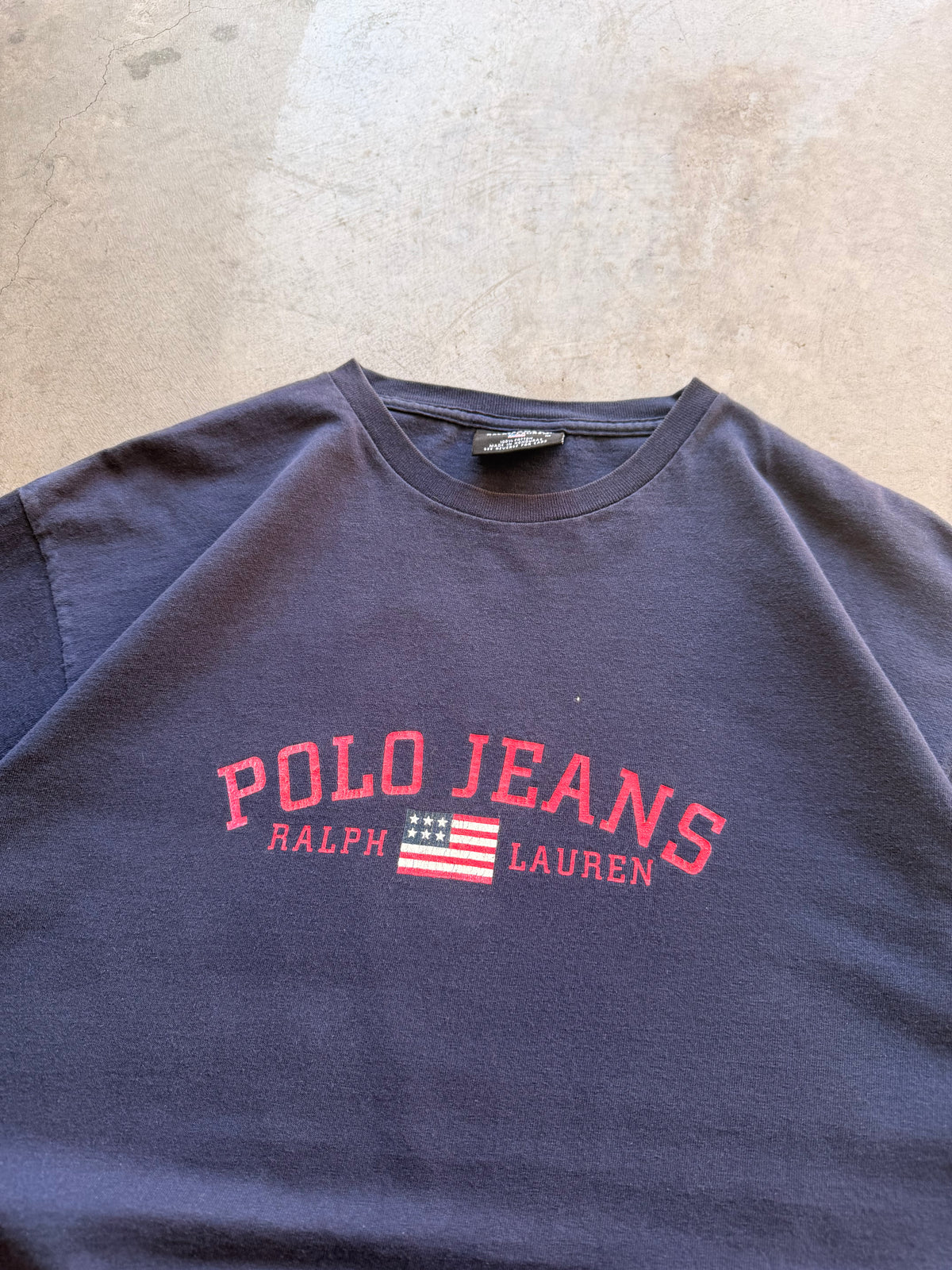 Polo Jeans navy tee - M
