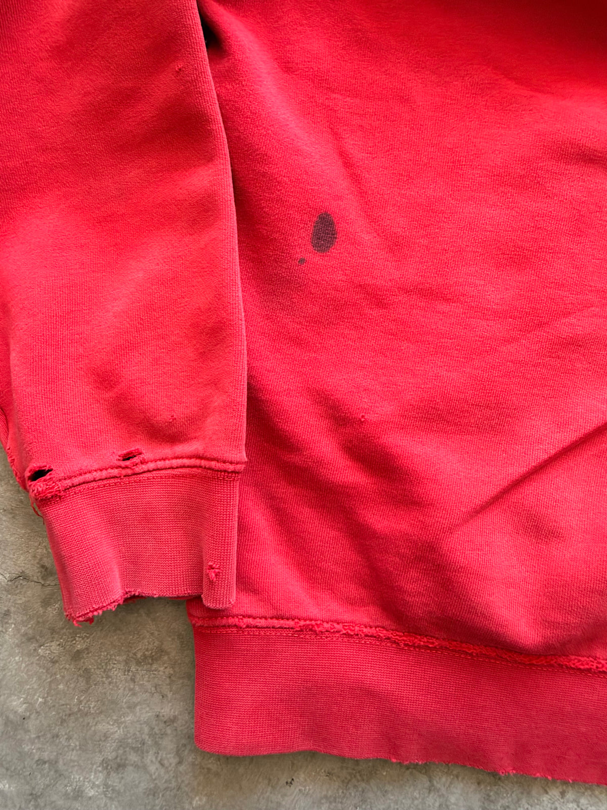 Red Thrasher hoodie - M