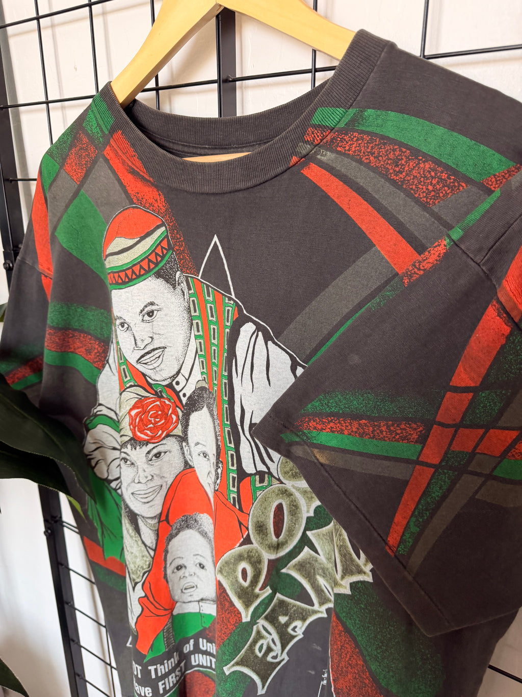 90s Positive family AOP tee - XL